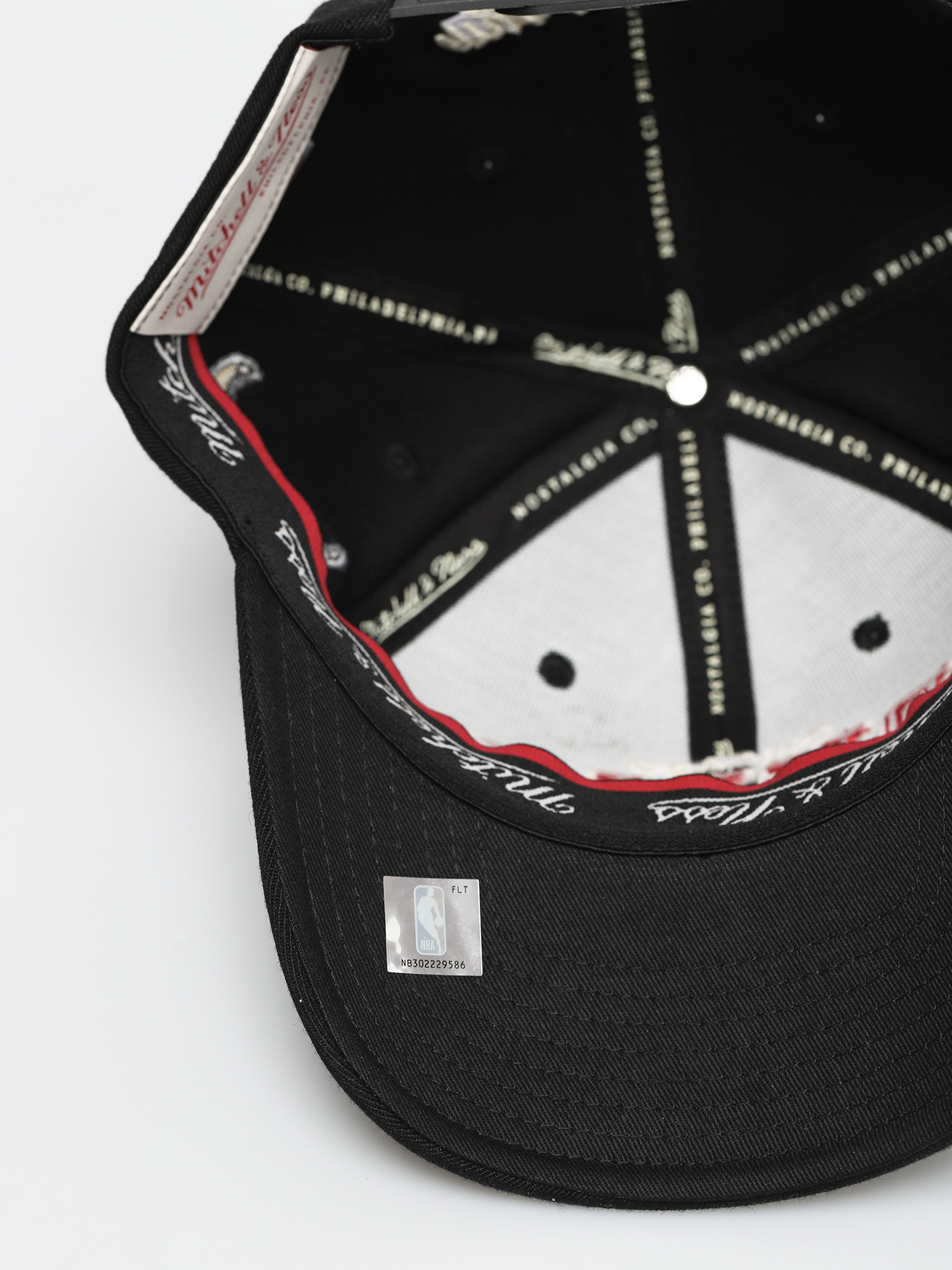 Czapka z daszkiem Mitchell & Ness The Champ Redline ZD (chicago bulls/black)