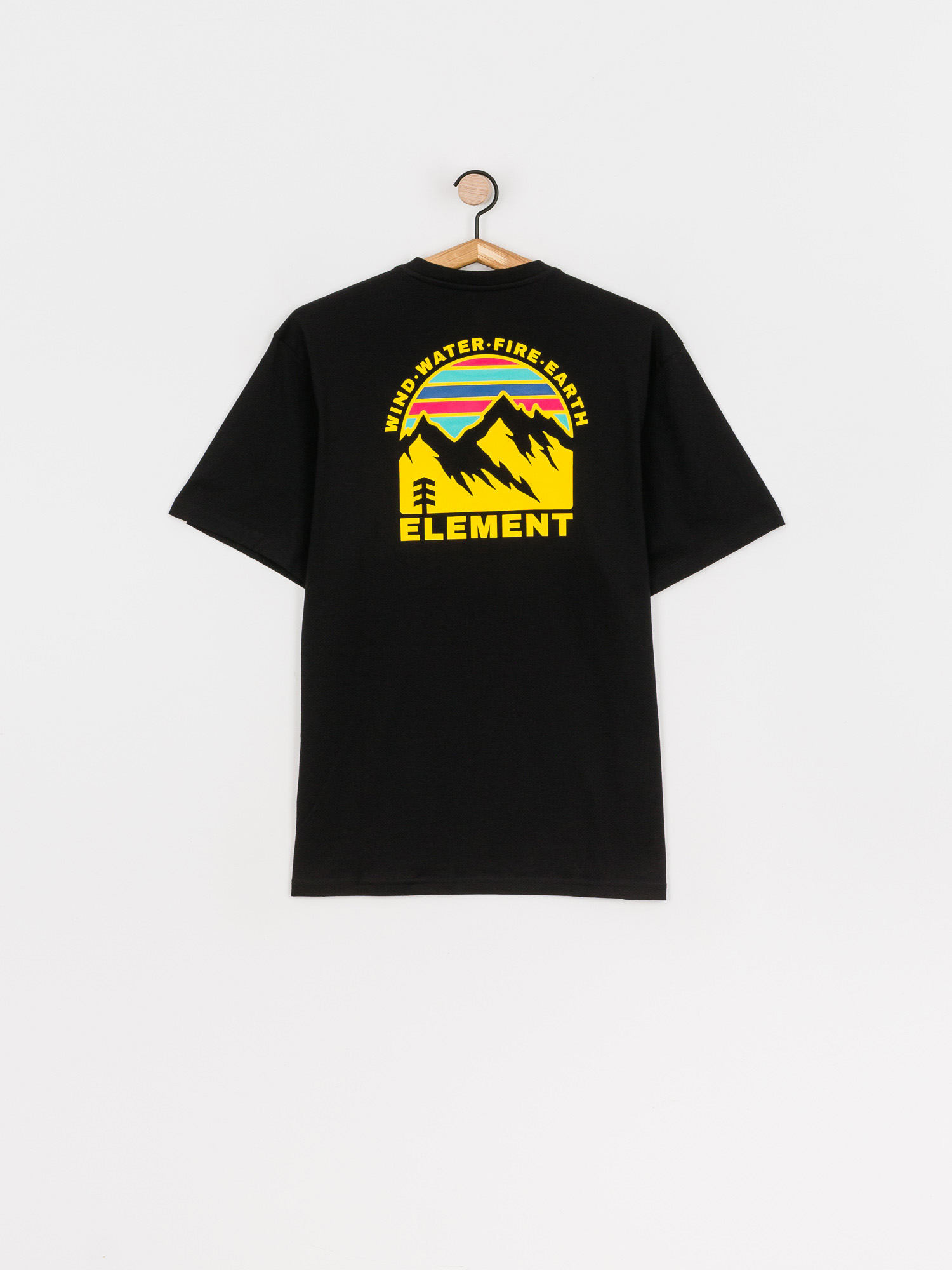 T-shirt Element Foxwood (flint black)