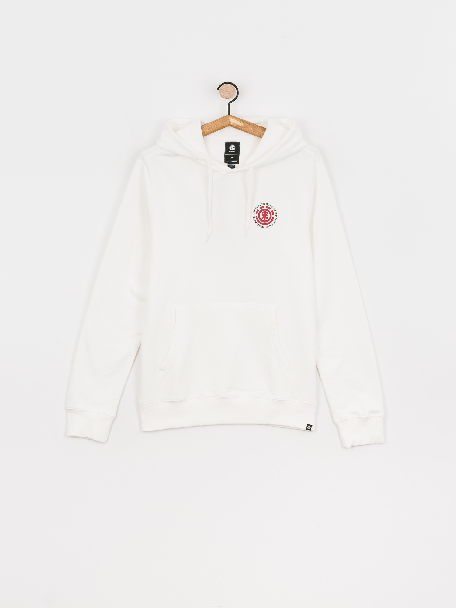 Bluza z kapturem Element Seal Bp HD (optic white)
