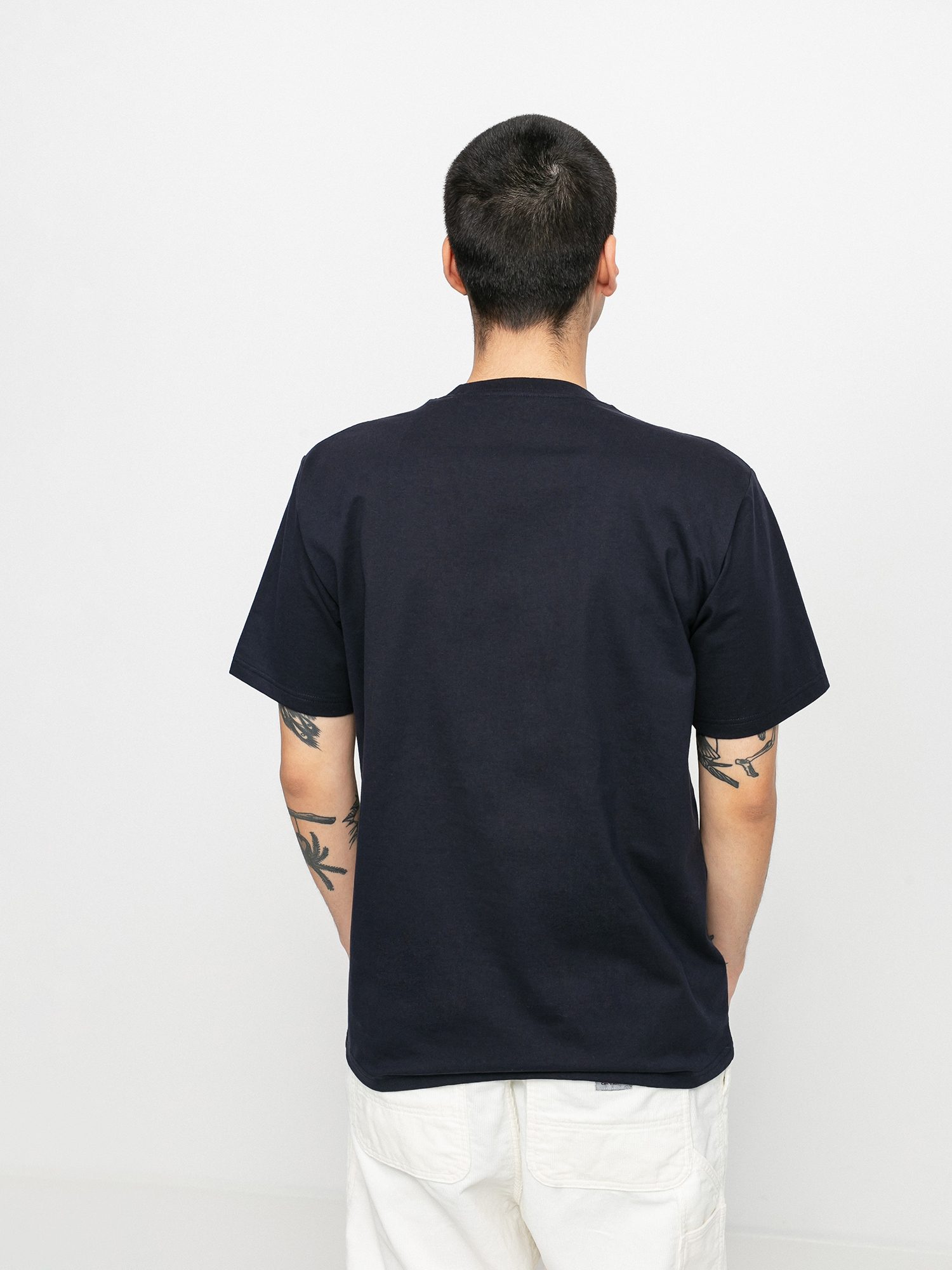 T-shirt Carhartt WIP University (dark navy/white)
