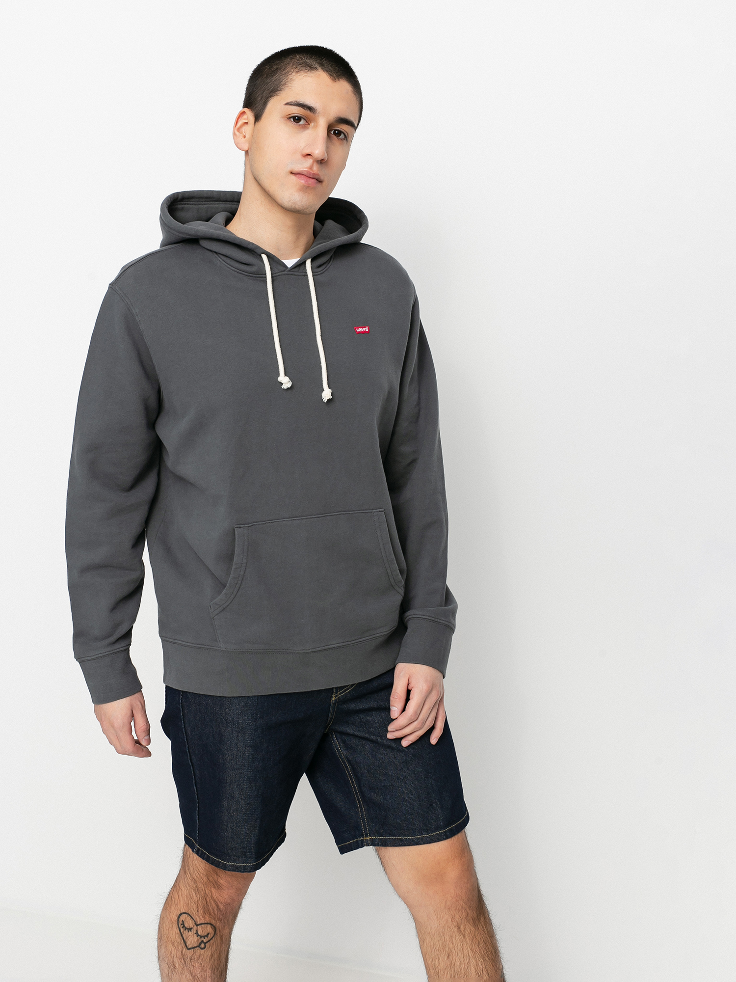 Bluza z kapturem Levi's® New Original HD (gray ore)