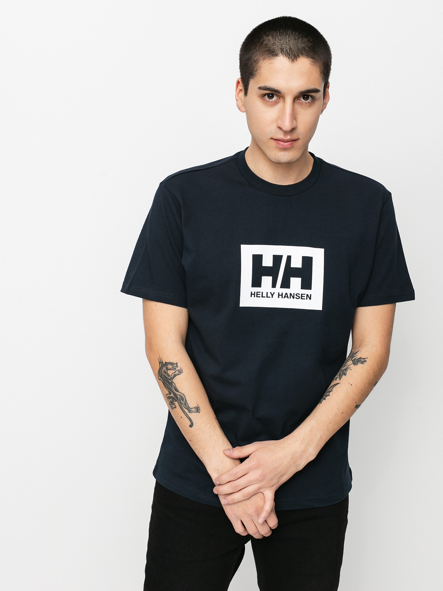 T-shirt Helly Hansen Box T (navy)