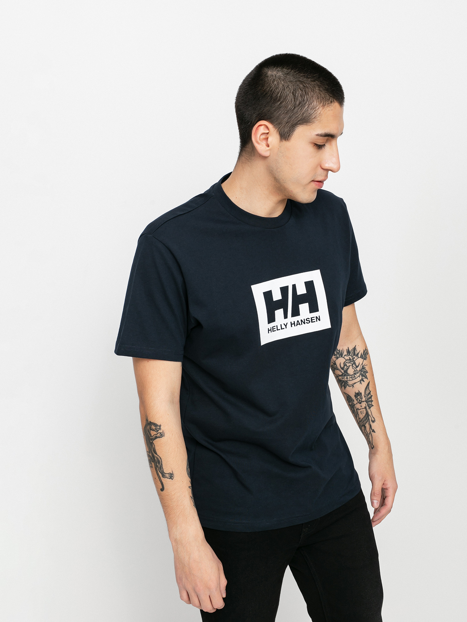T-shirt Helly Hansen Box T (navy)
