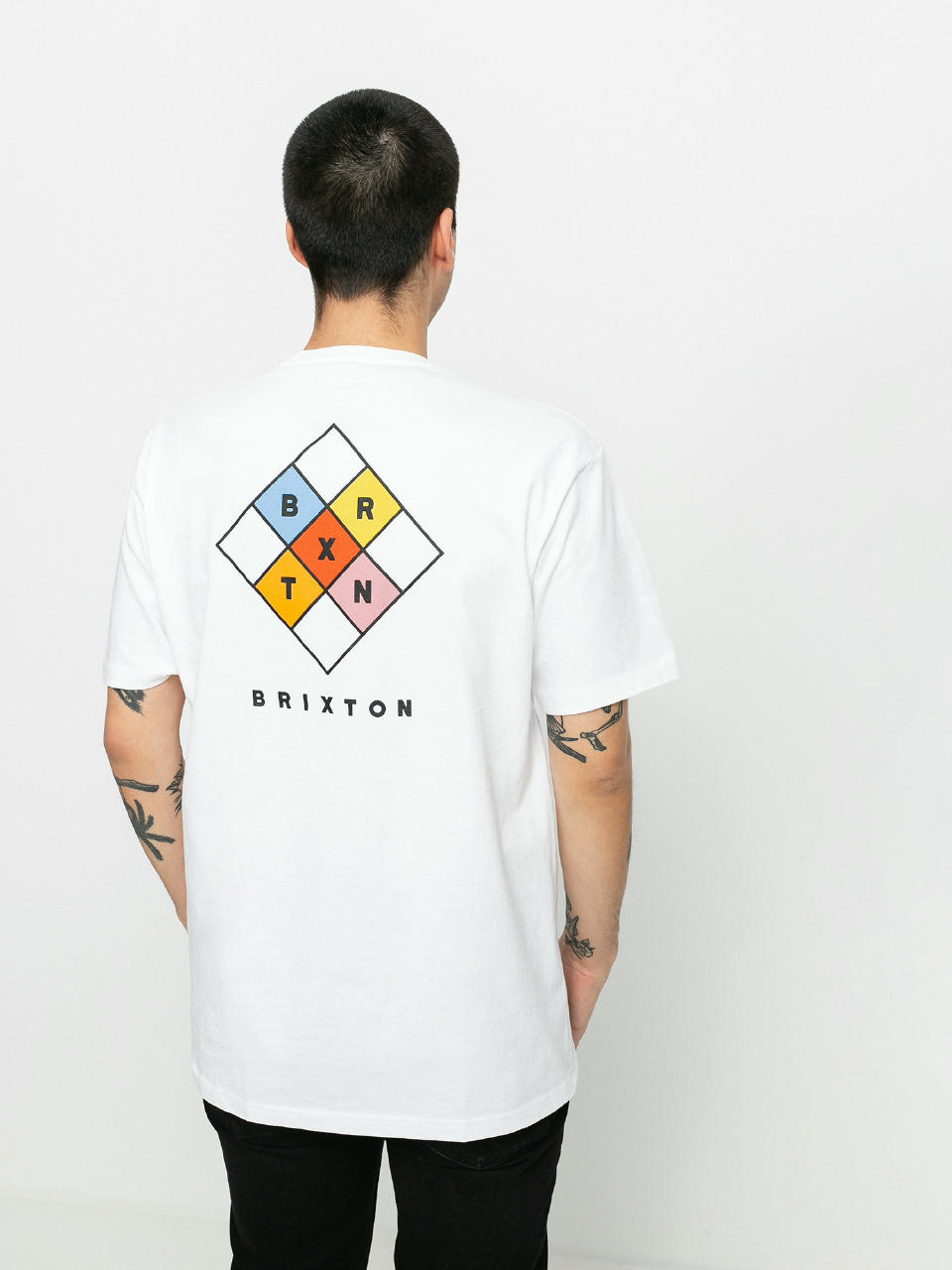 T-shirt Brixton Quintet Stt (white)