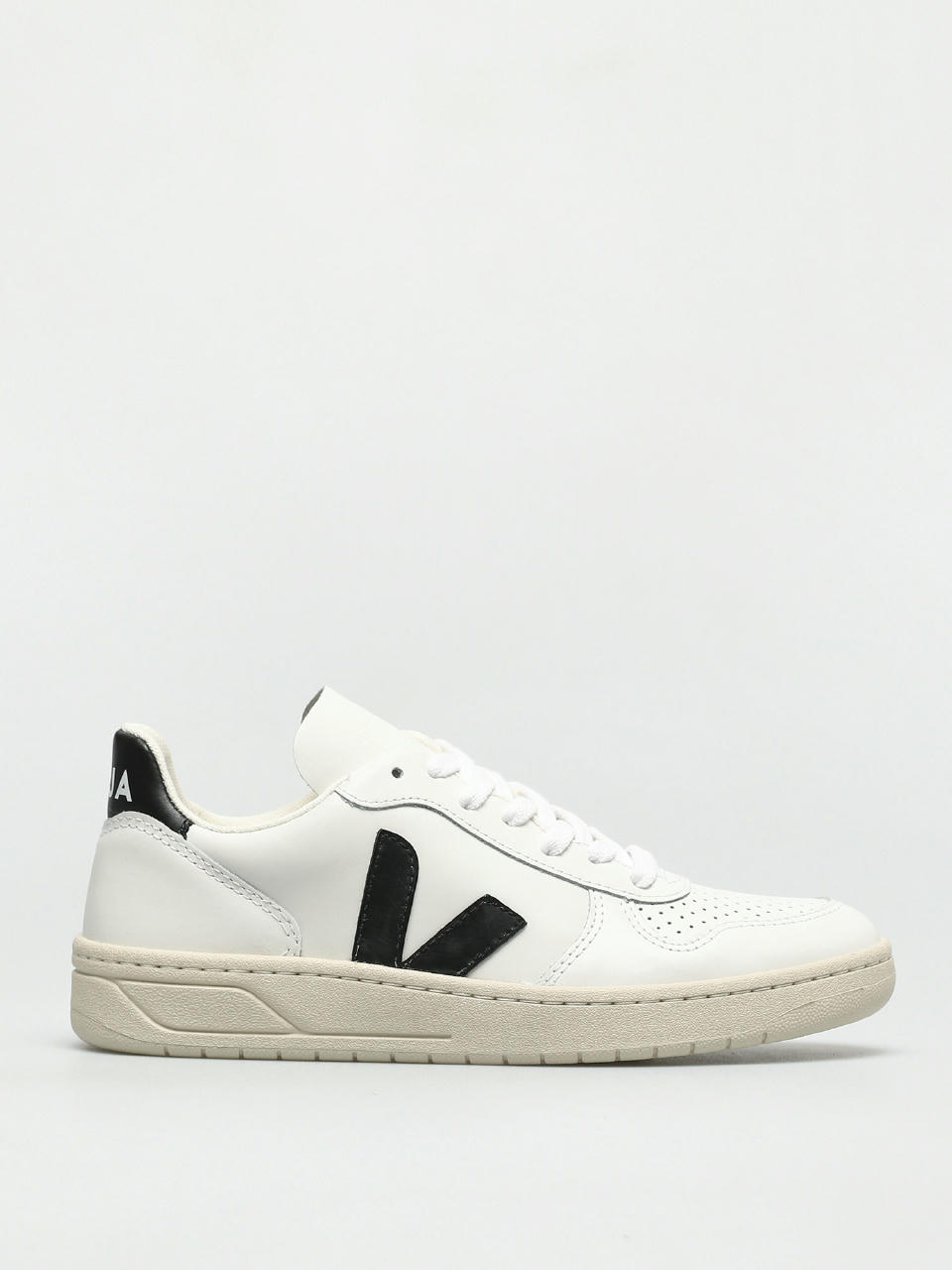 Buty Veja V-10 Wmn (leather extra white black)