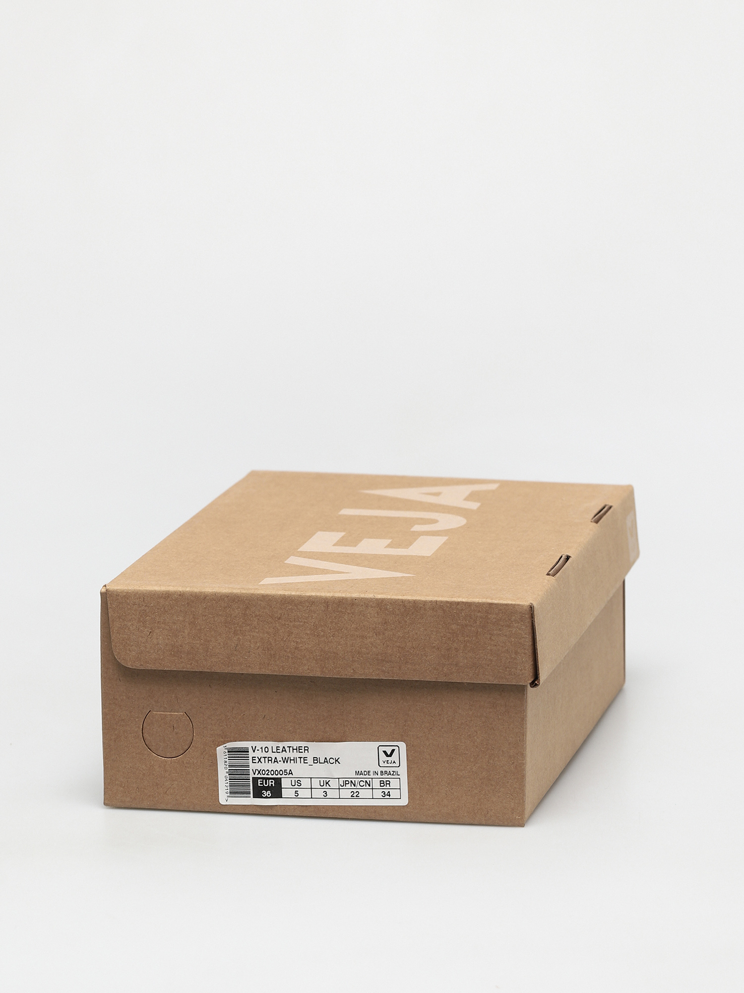 Buty Veja V-10 Wmn (leather extra white black)