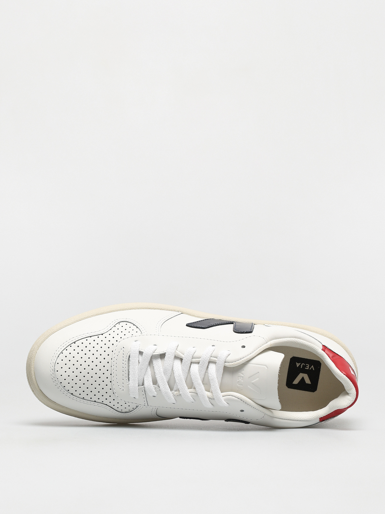 Buty Veja V-10 (leather extra white nautico pekin)