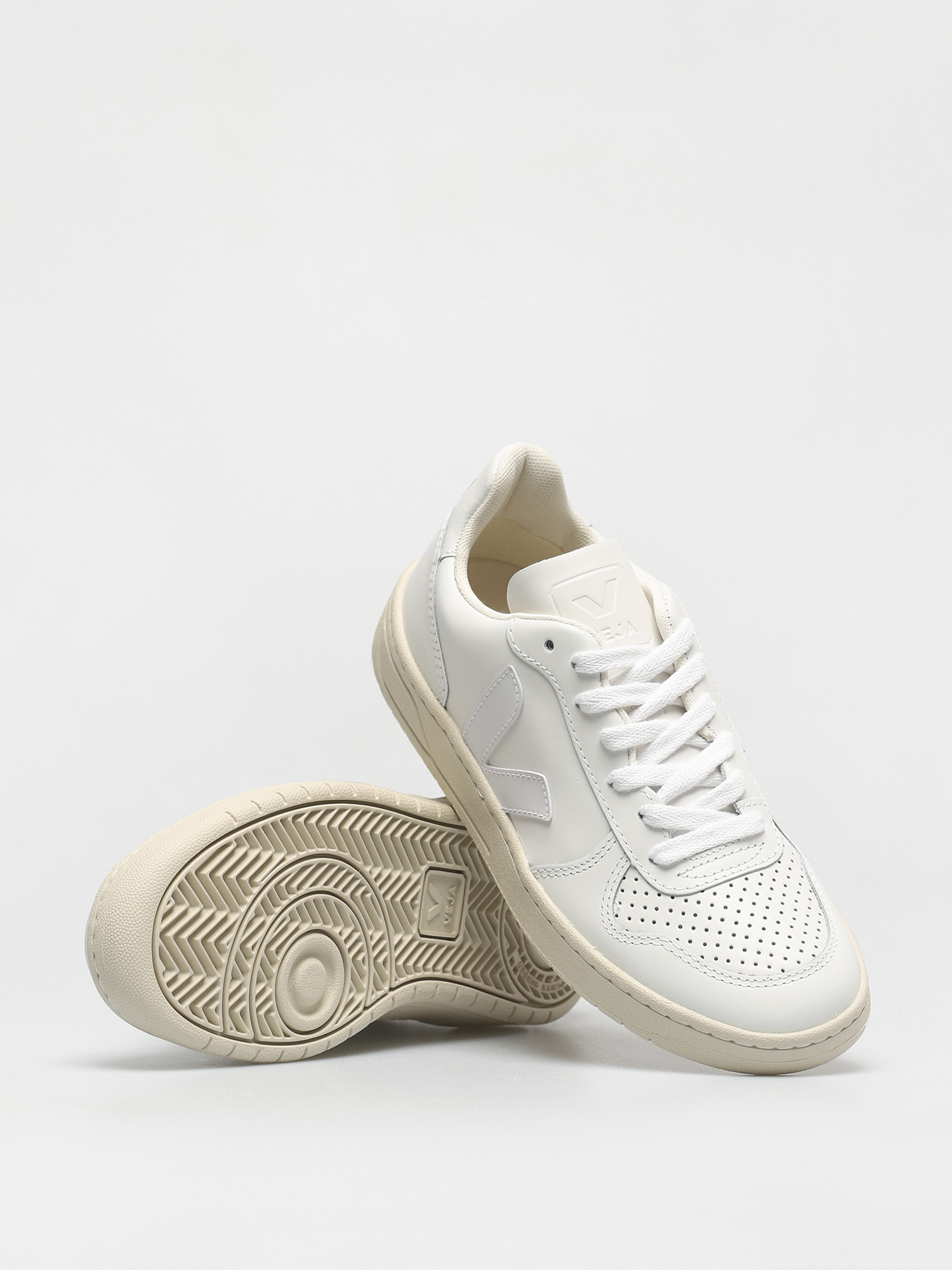 Buty Veja V-10 Wmn (leather extra white)