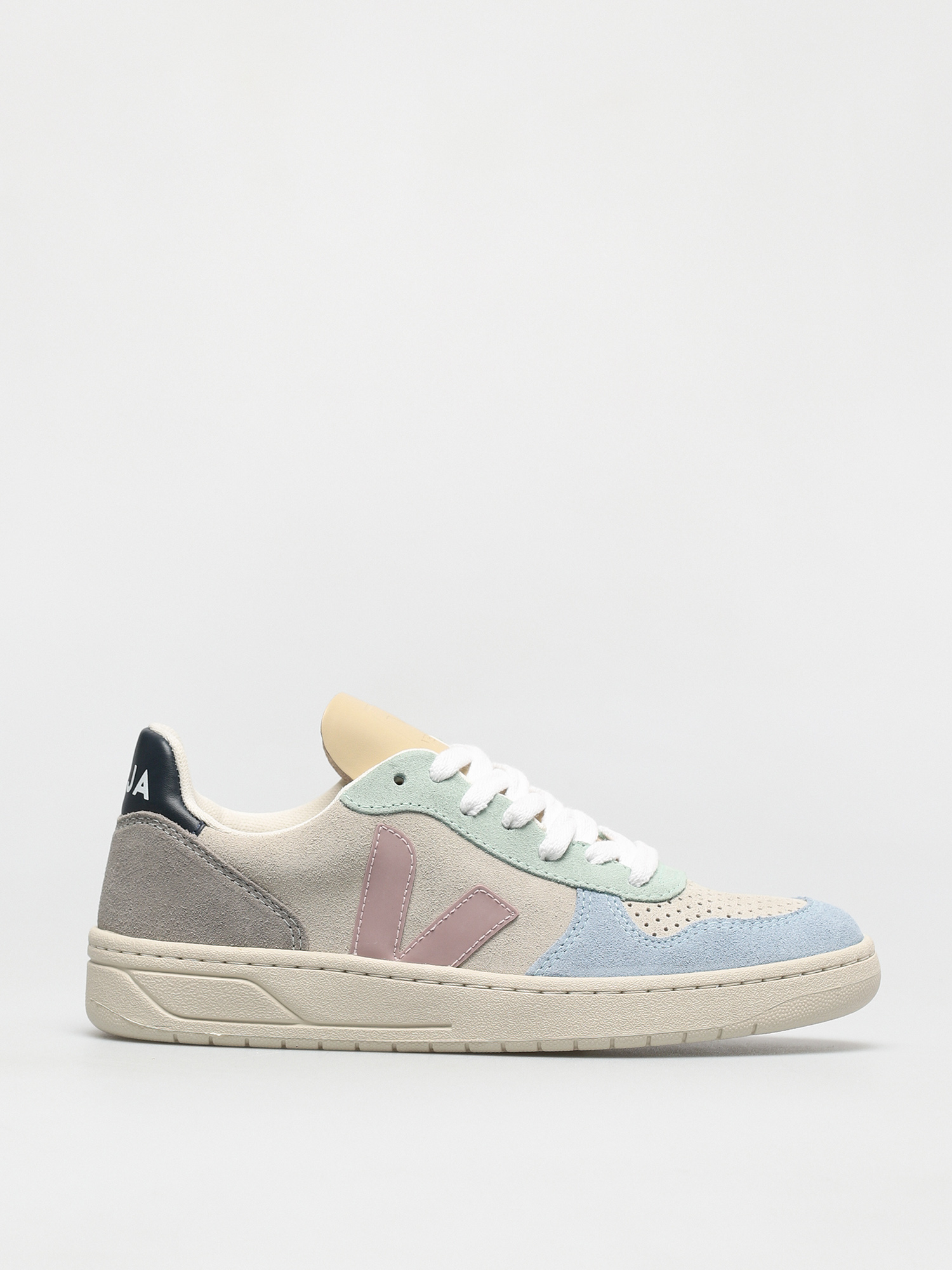 Buty Veja V-10 Wmn (suede multico natural babe)