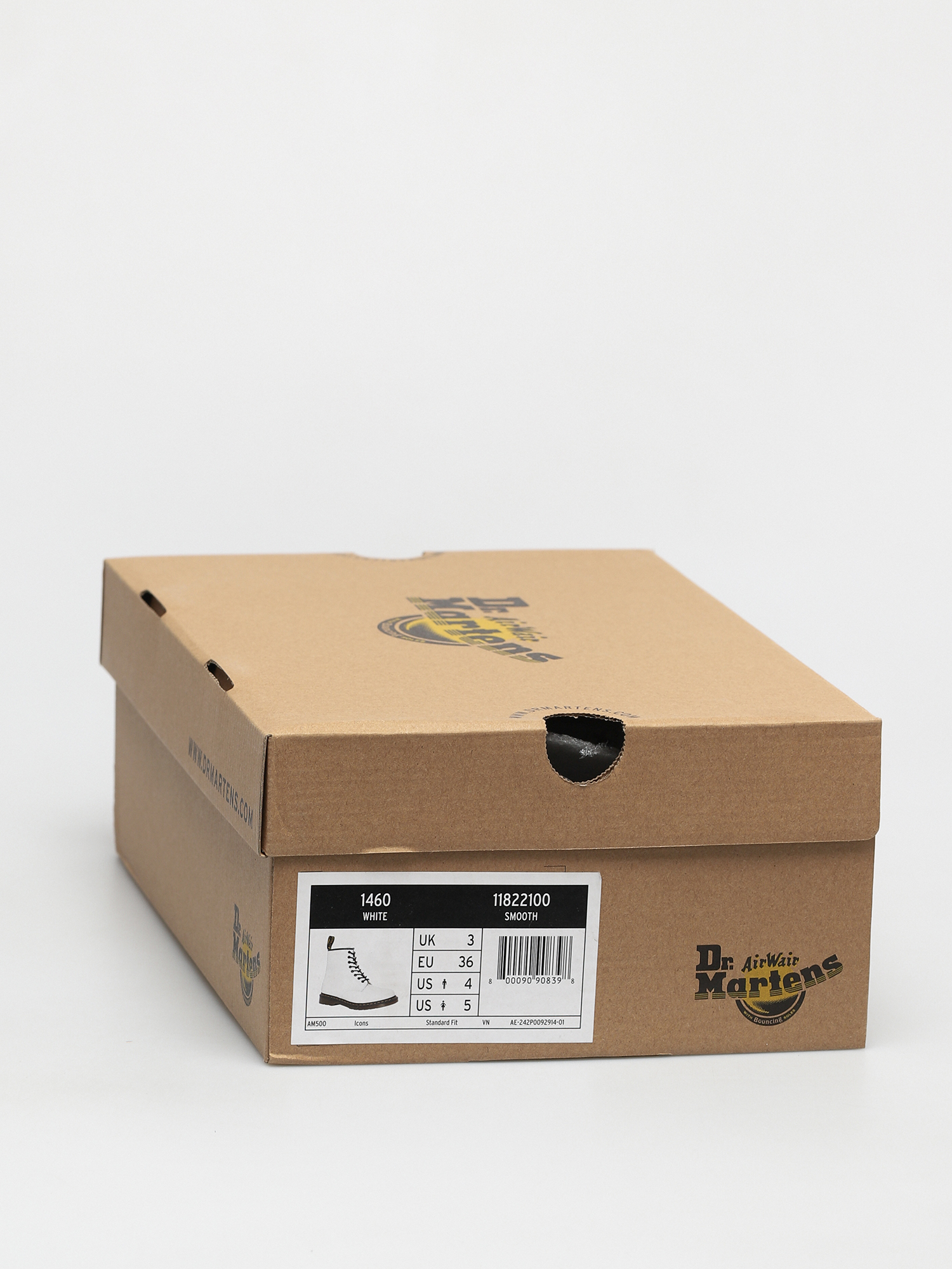 Buty Dr. Martens 1460 Wmn (white smooth)