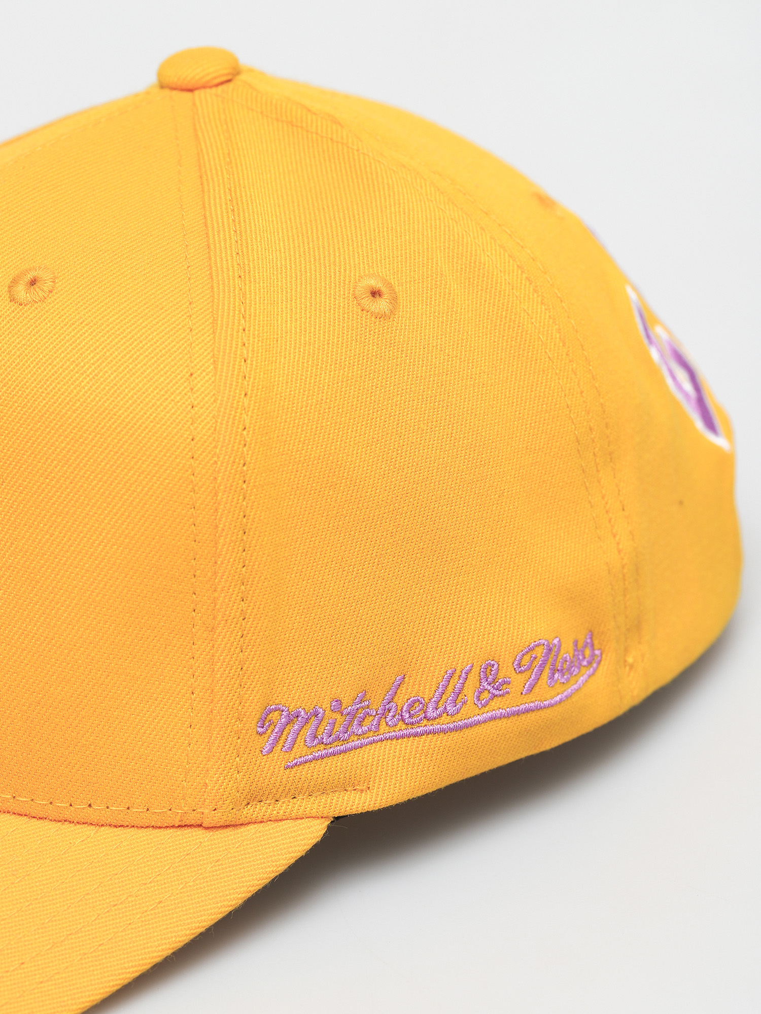 Czapka z daszkiem Mitchell & Ness Dropback Solid Redline ZD (los angeles lakers/yellow)