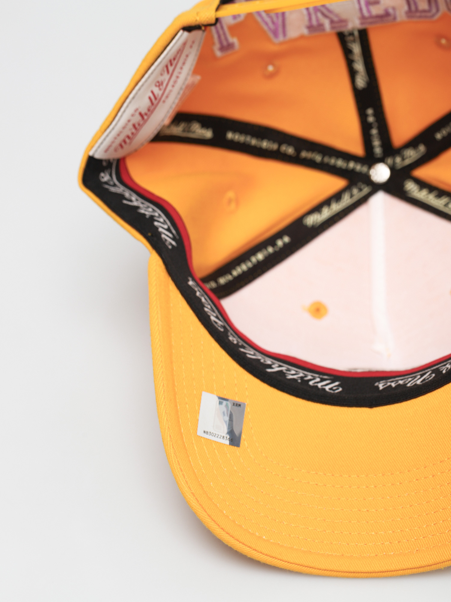 Czapka z daszkiem Mitchell & Ness Dropback Solid Redline ZD (los angeles lakers/yellow)