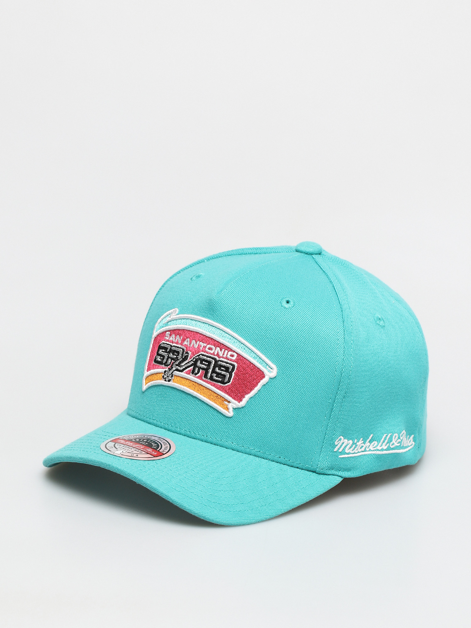 Czapka z daszkiem Mitchell & Ness Dropback Solid Redline ZD (san antonio spurs/teal)