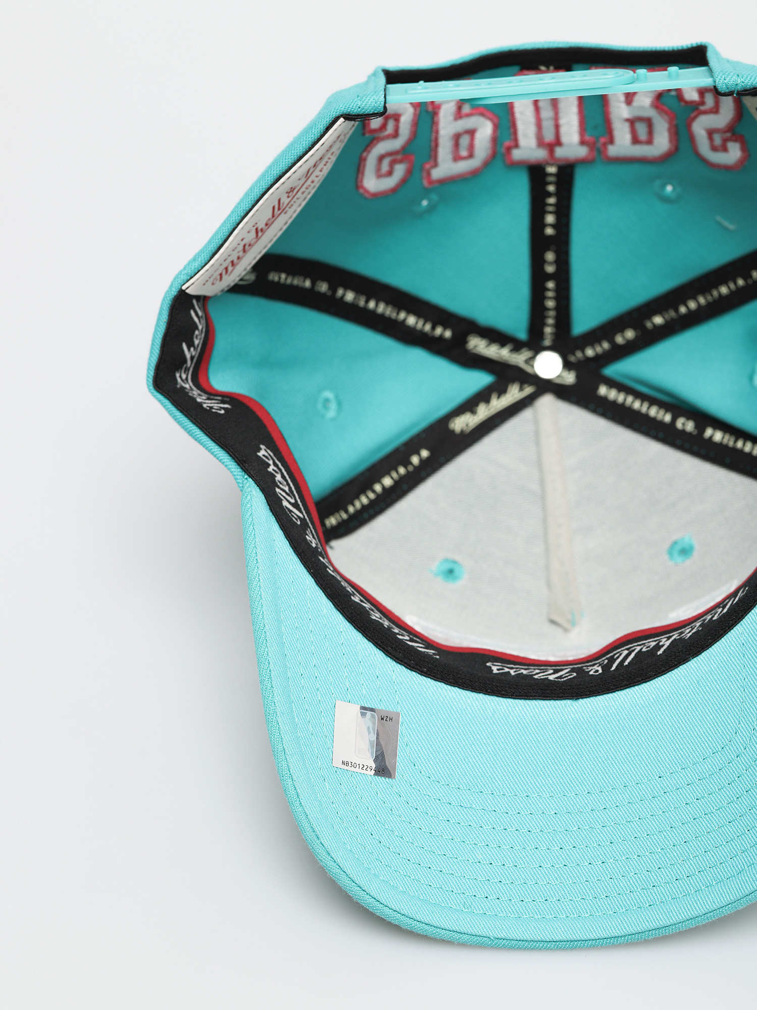 Czapka z daszkiem Mitchell & Ness Dropback Solid Redline ZD (san antonio spurs/teal)