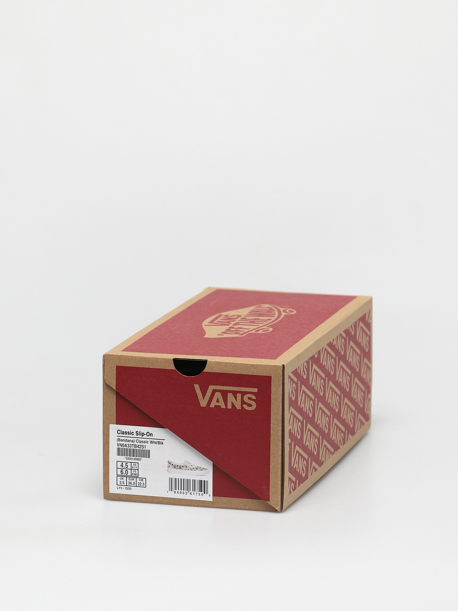 Buty Vans Classic Slip On (bandana classic white/black)