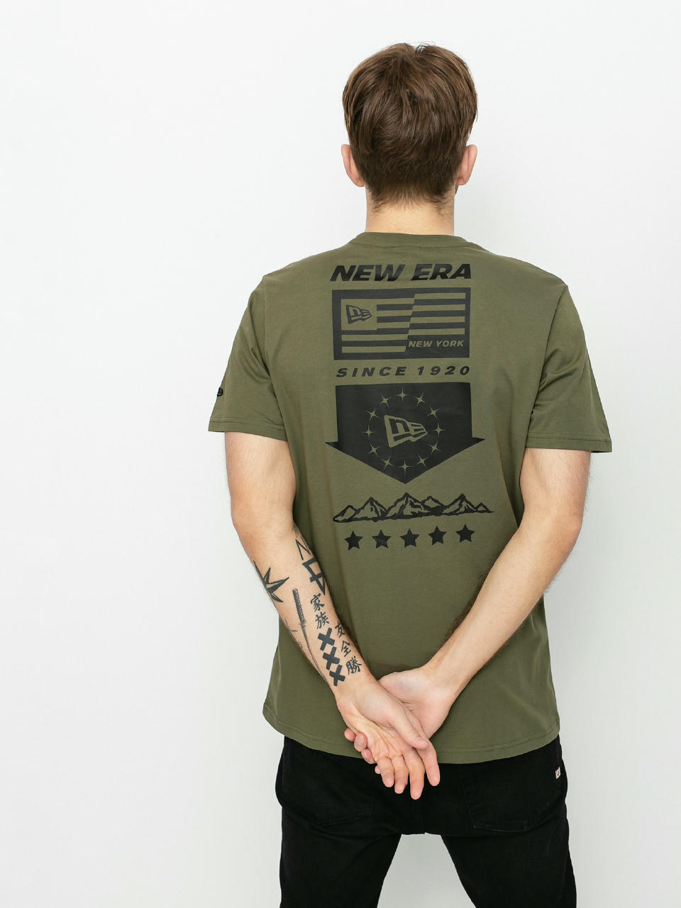 T-shirt New Era Outdoor Utility Graphic (green med)