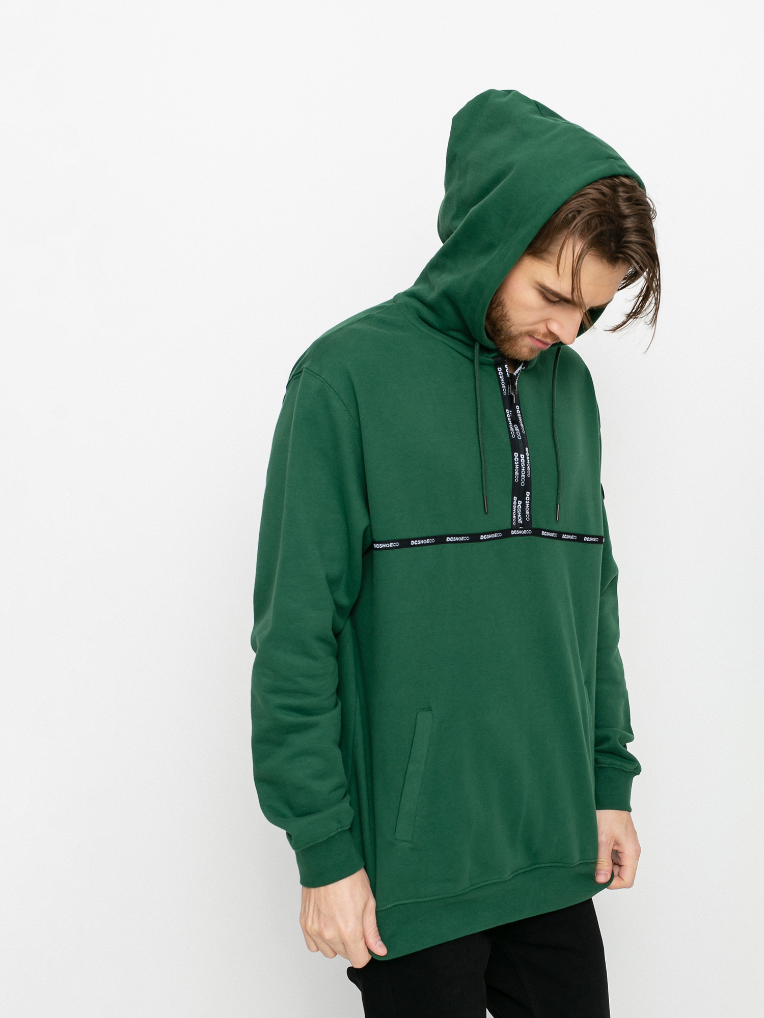 Bluza z kapturem DC Vandal HD (dark green)