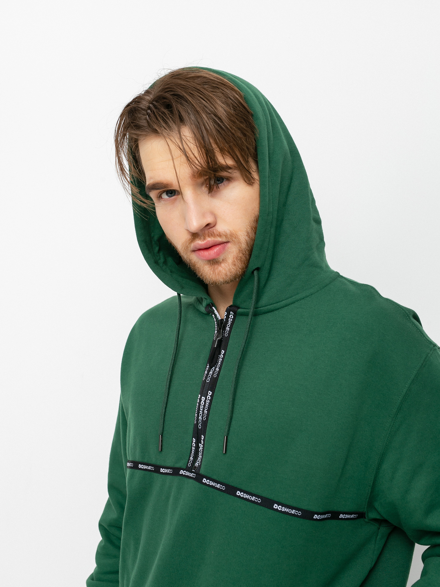 Bluza z kapturem DC Vandal HD (dark green)