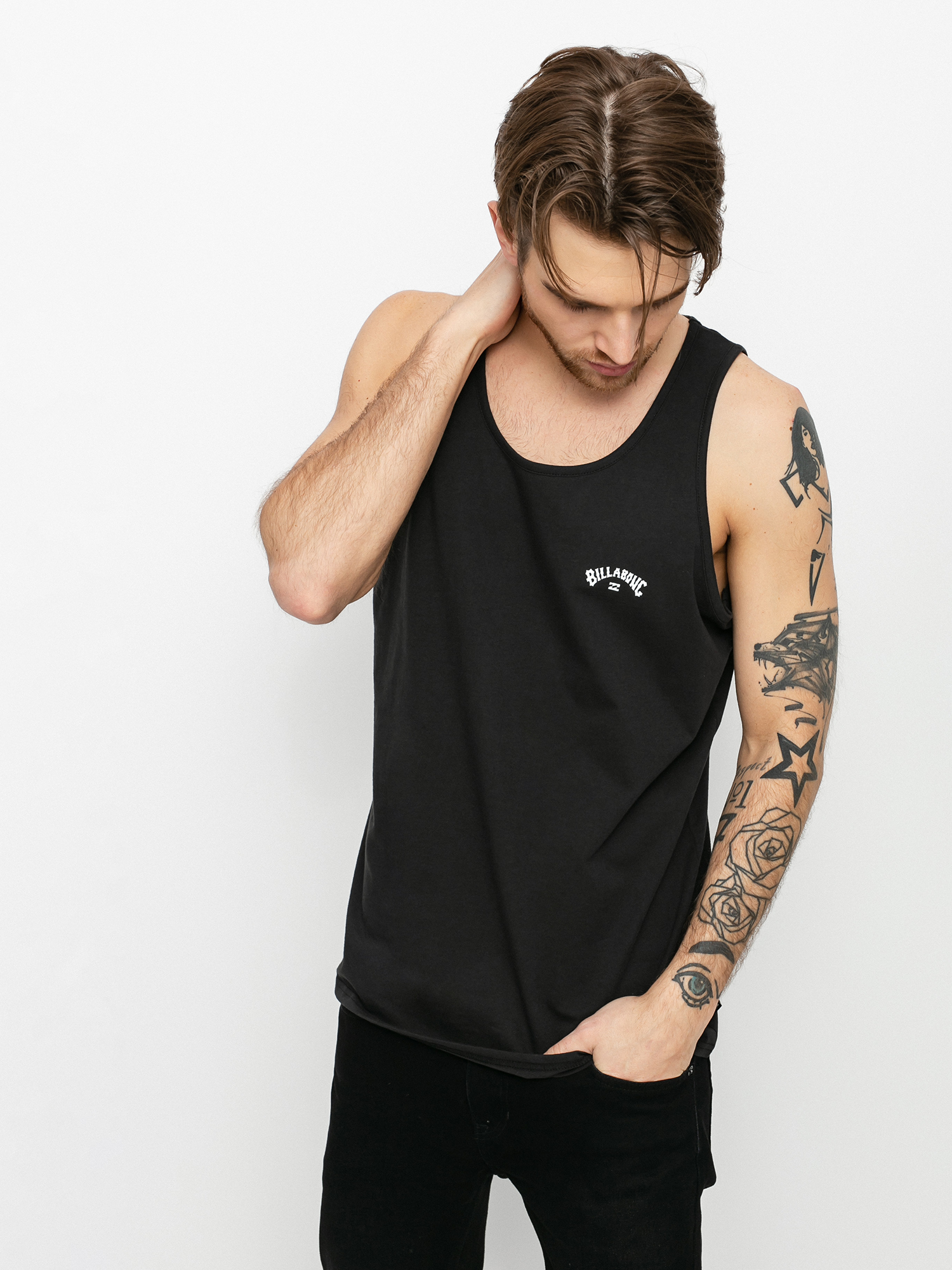 Koszulka Billabong Arch Wave (black)