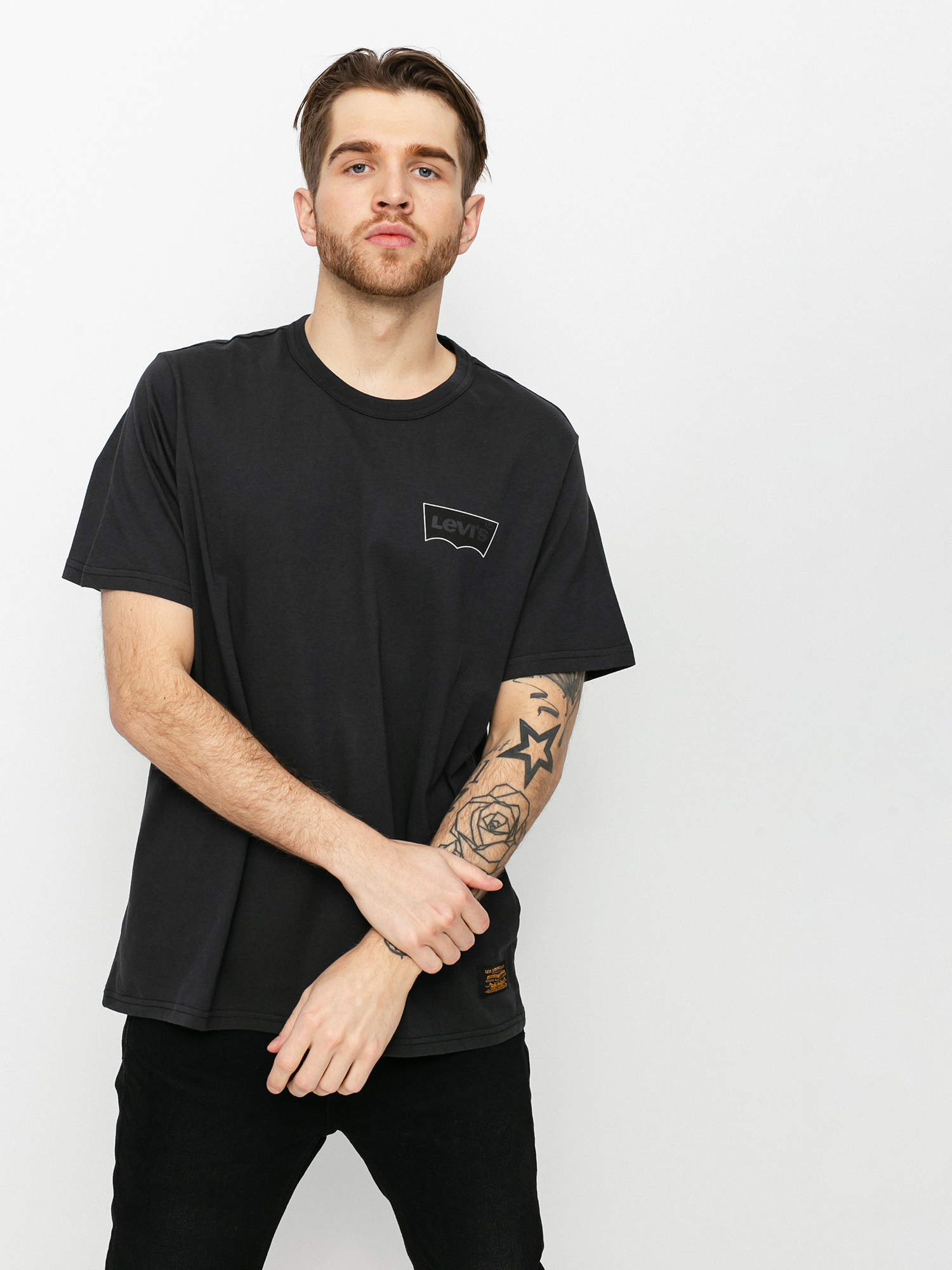 T-shirt Levi's® Graphic (black core batwing black)