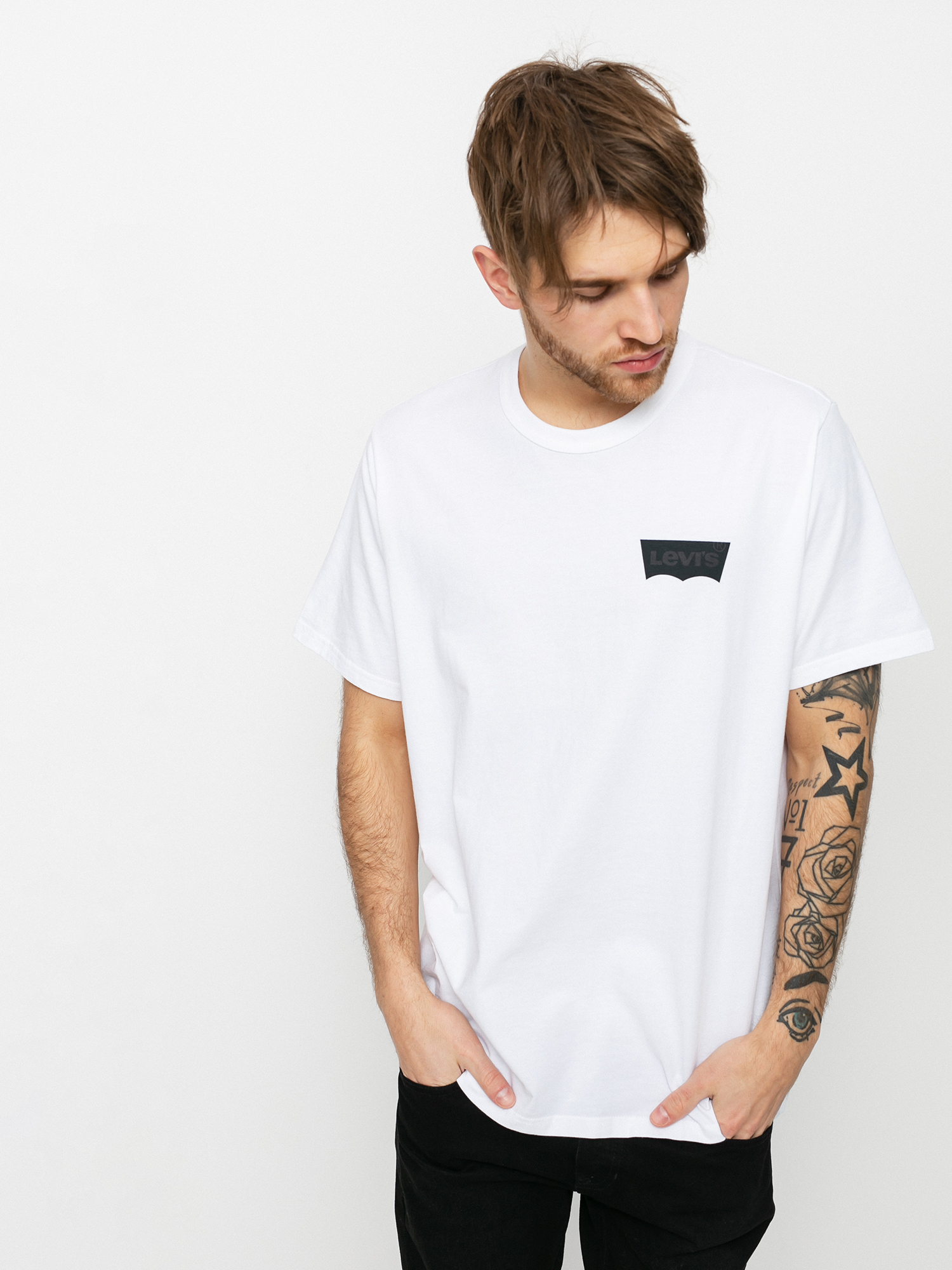 T-shirt Levi's® Graphic (white core batwing black)