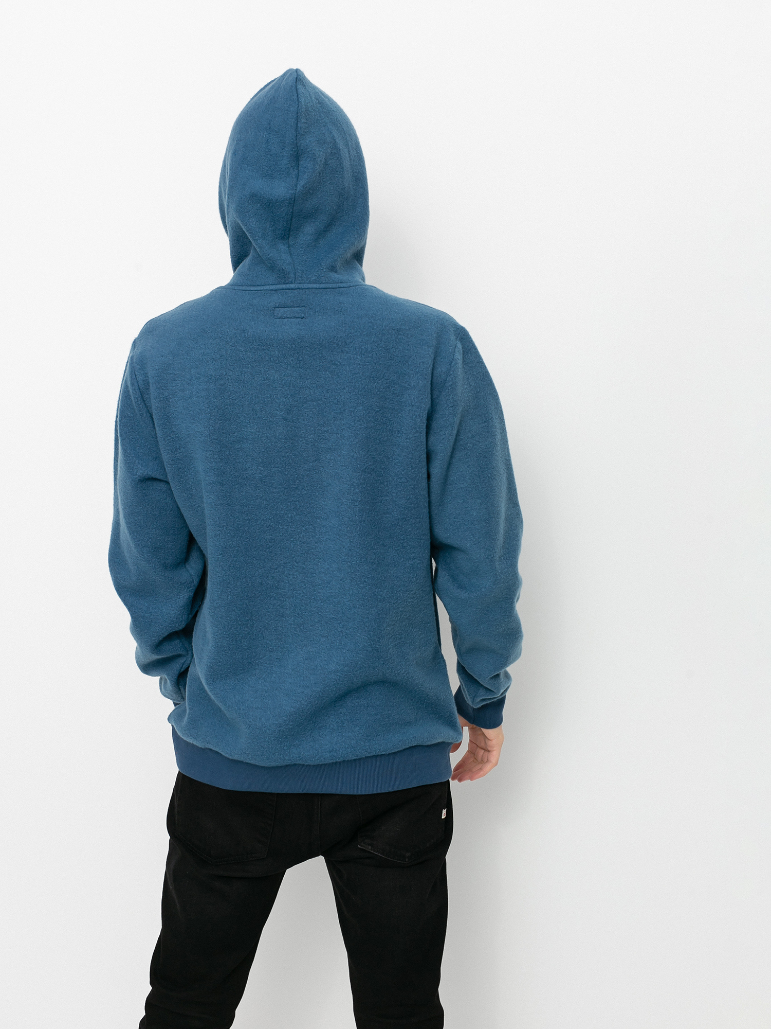Bluza z kapturem Brixton Alpha Line HD (joe blue)