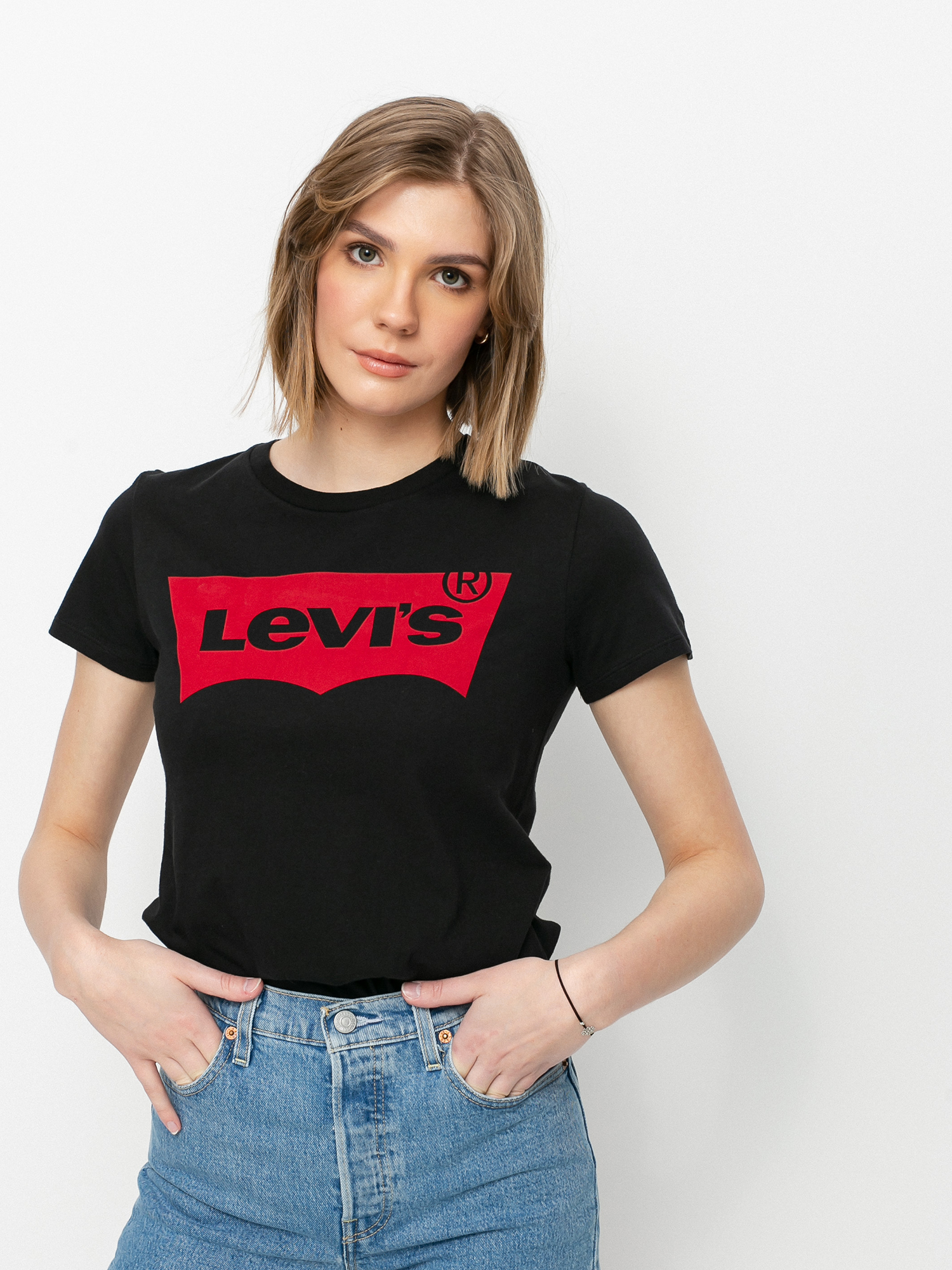 T-shirt Levi's The Perfect Wmn (mineral black)