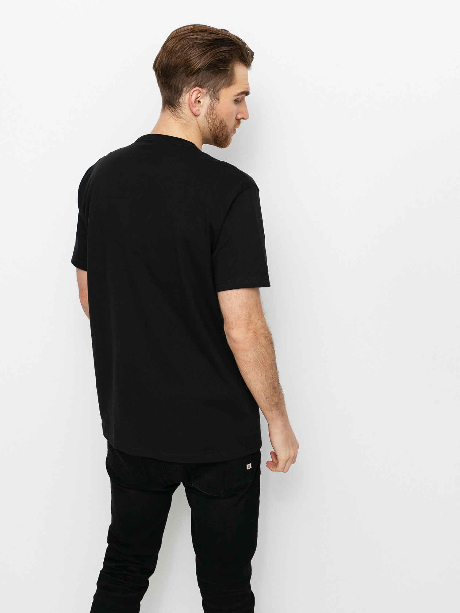T-shirt Brixton Alpha Thread Stt (black/vanilla)