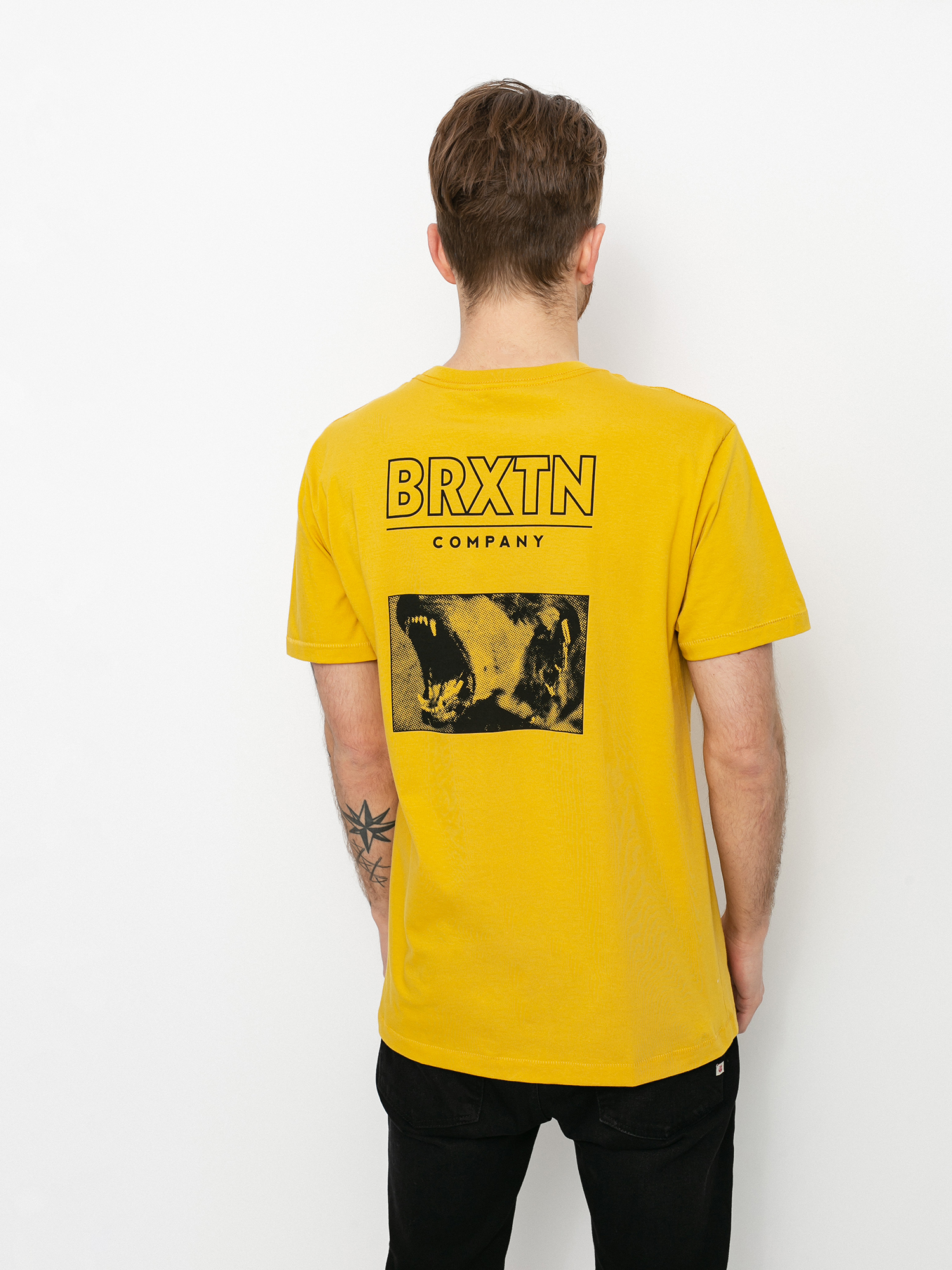 T-shirt Brixton Bite Tlrt (lemon curry)
