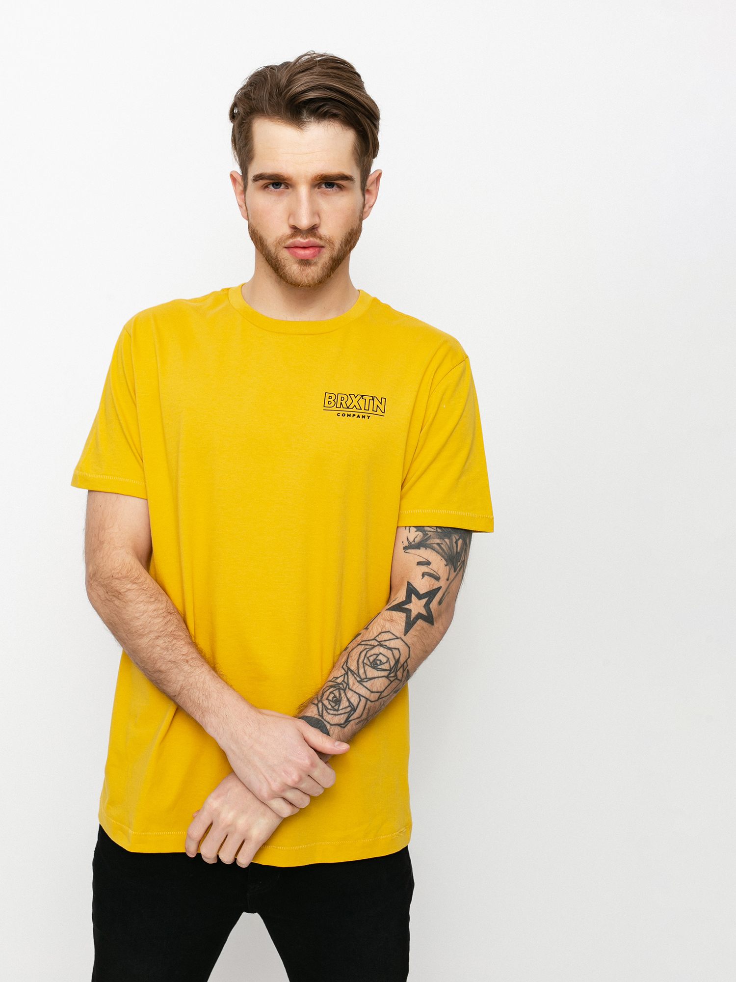 T-shirt Brixton Bite Tlrt (lemon curry)
