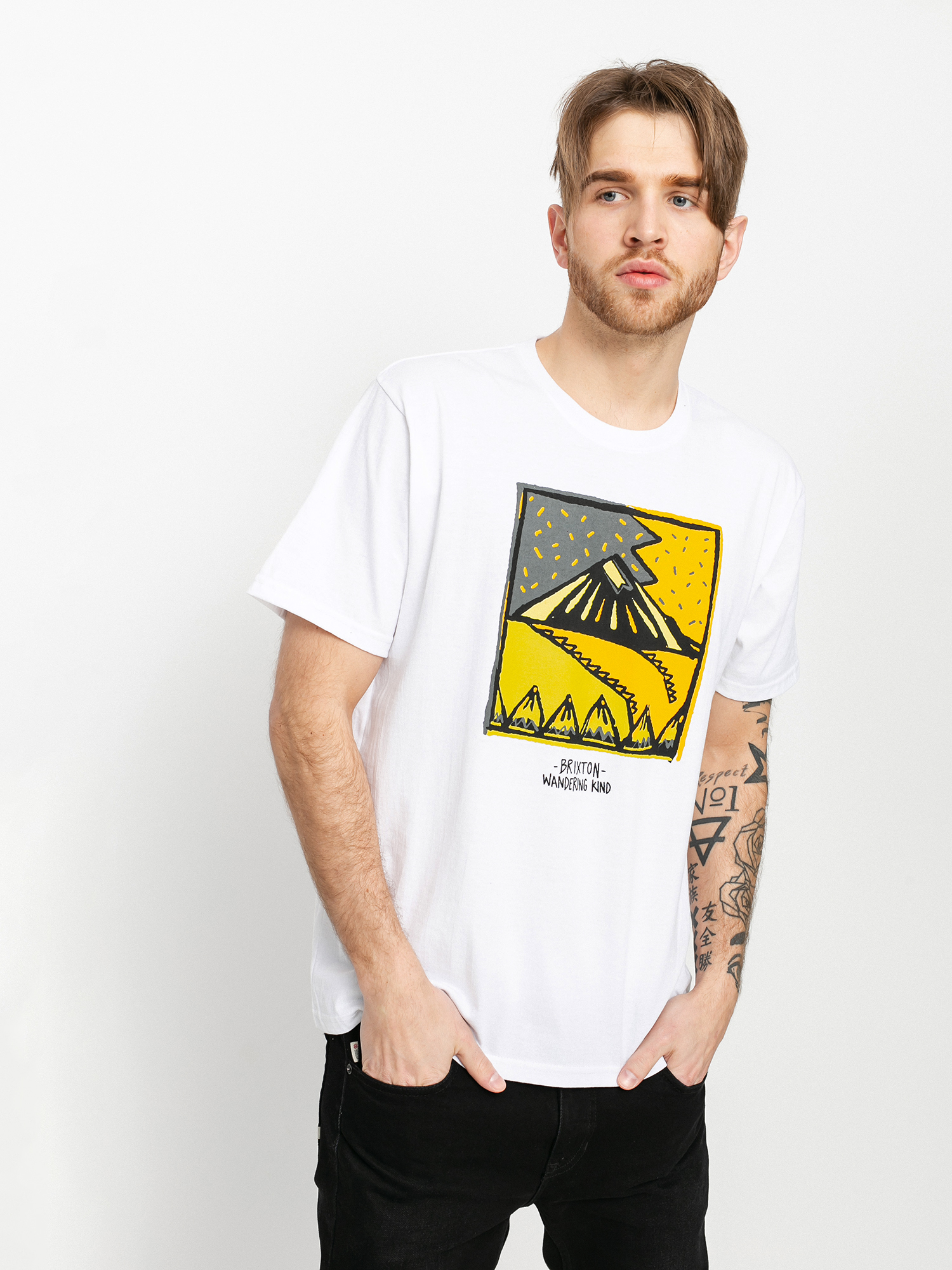 T-shirt Brixton Gondola X Stt (white)