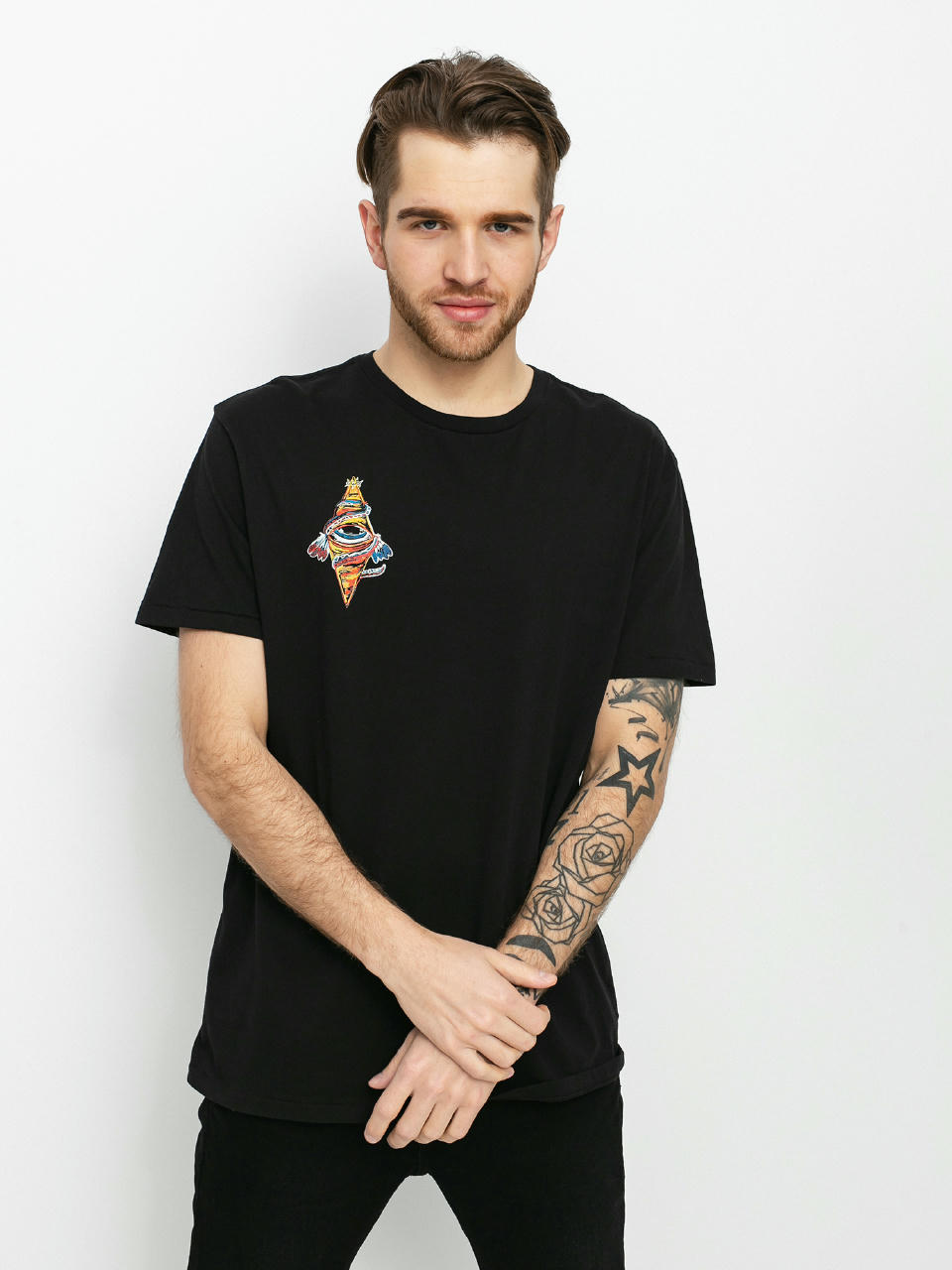 T-shirt Brixton Bb Bohemian Tlrt (black)