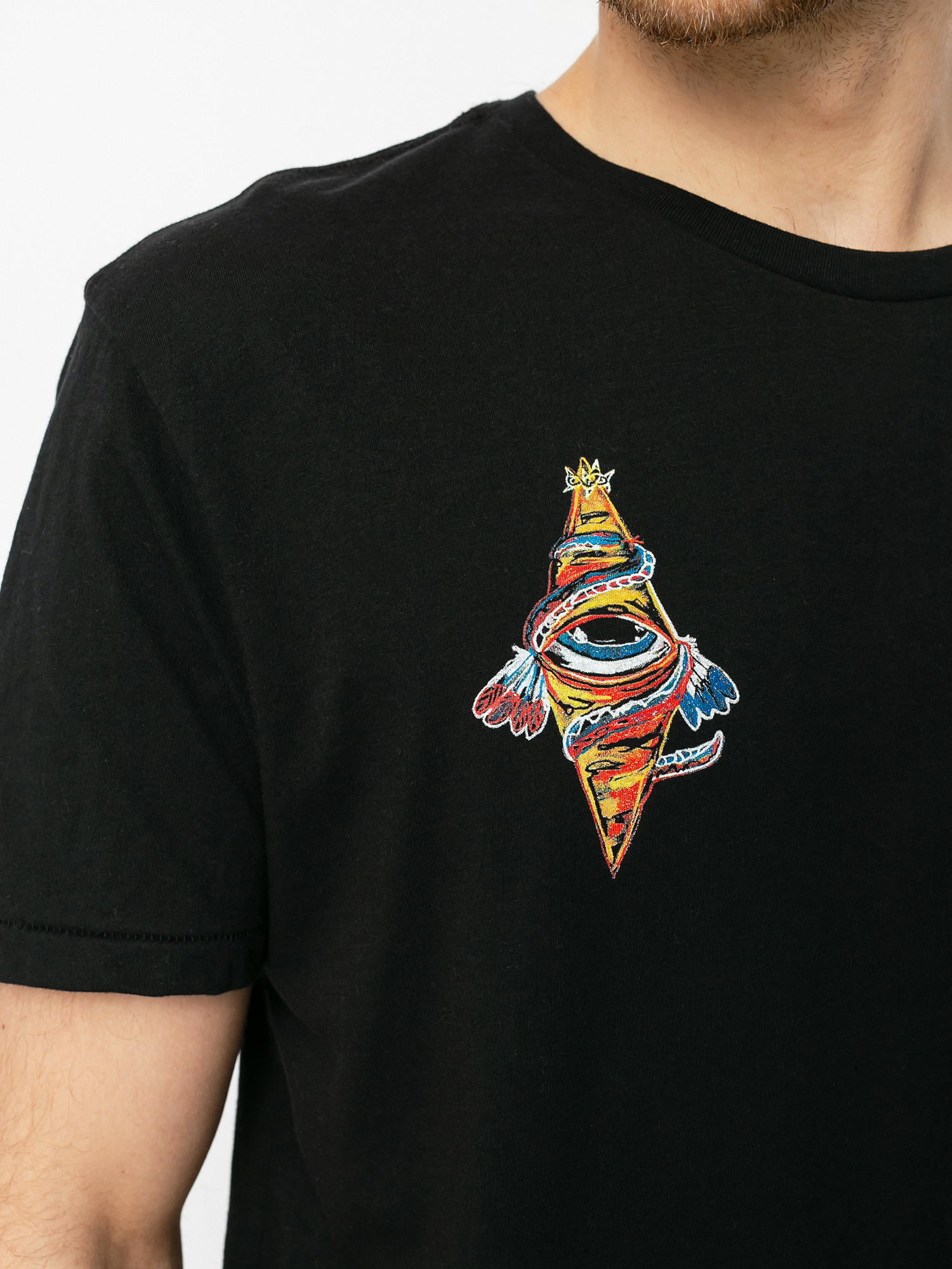 T-shirt Brixton Bb Bohemian Tlrt (black)