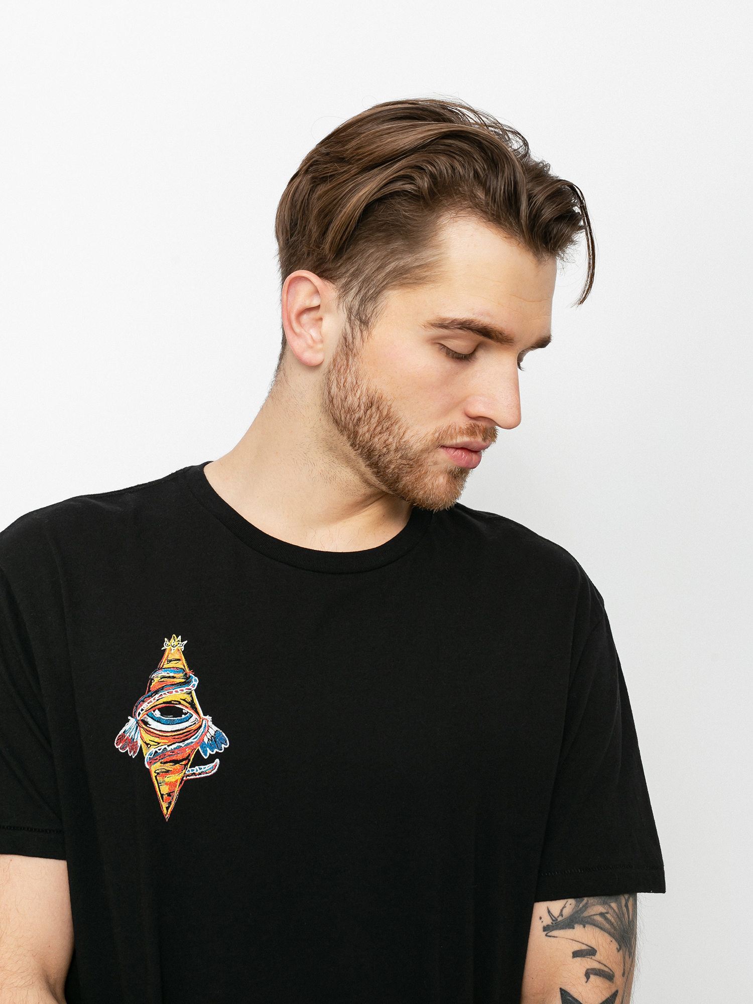 T-shirt Brixton Bb Bohemian Tlrt (black)