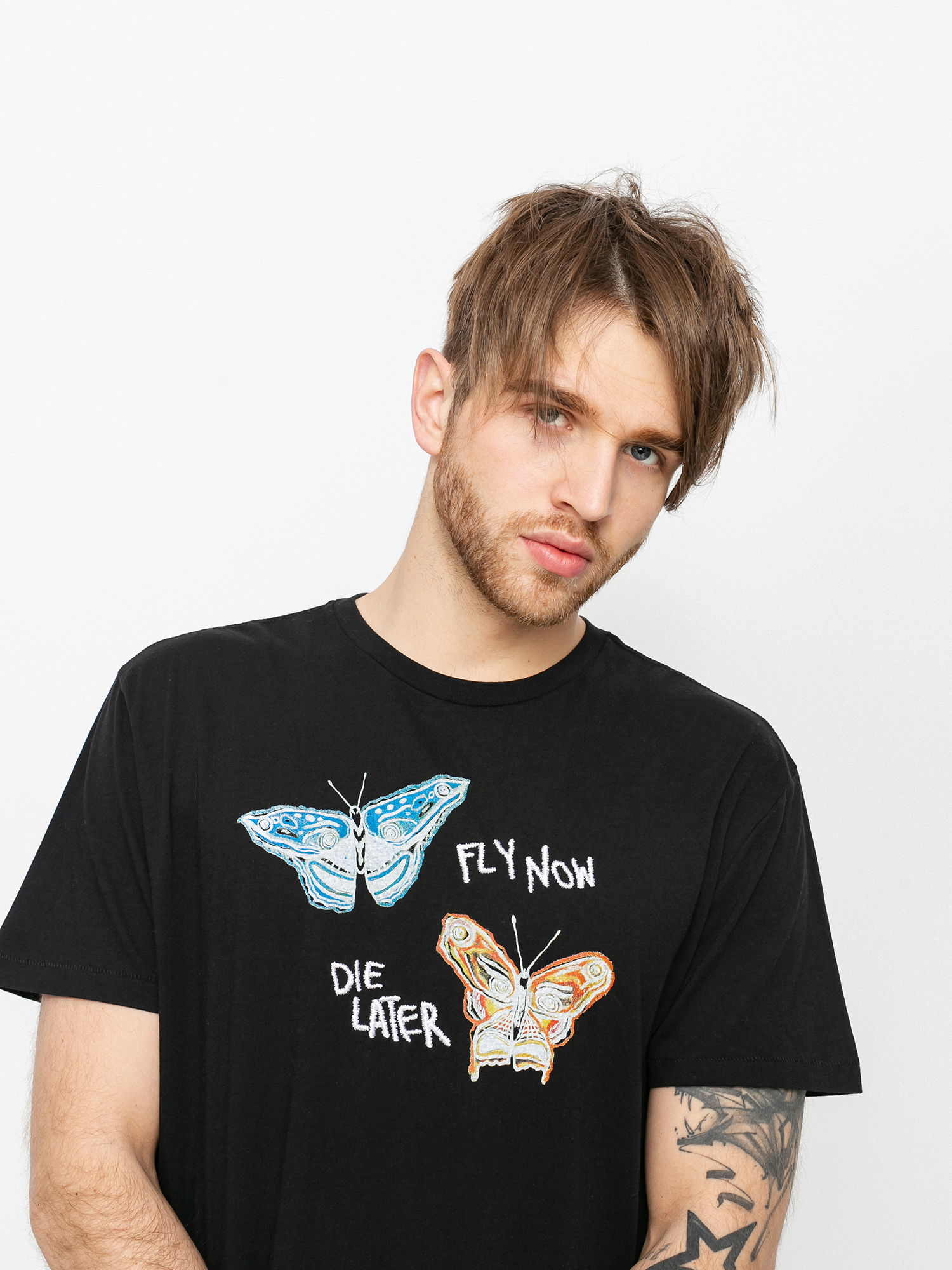 T-shirt Brixton Bb Fly Now Tlrt (black)