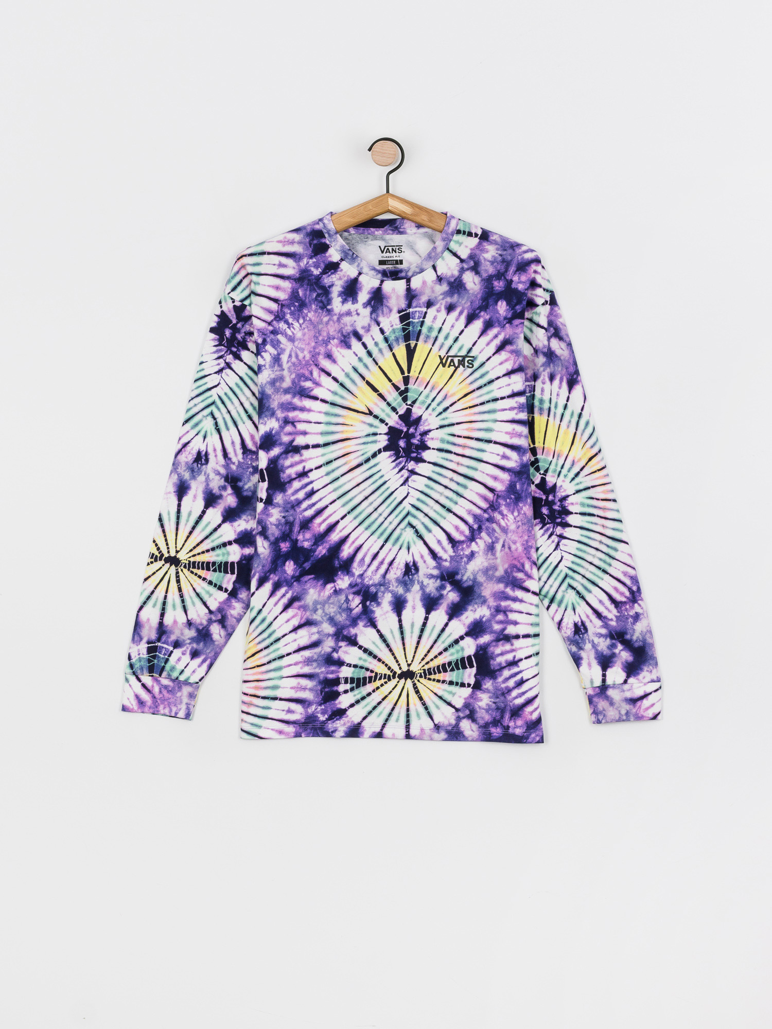 Longsleeve Vans Vans Burst Tie Dye (english lavender)