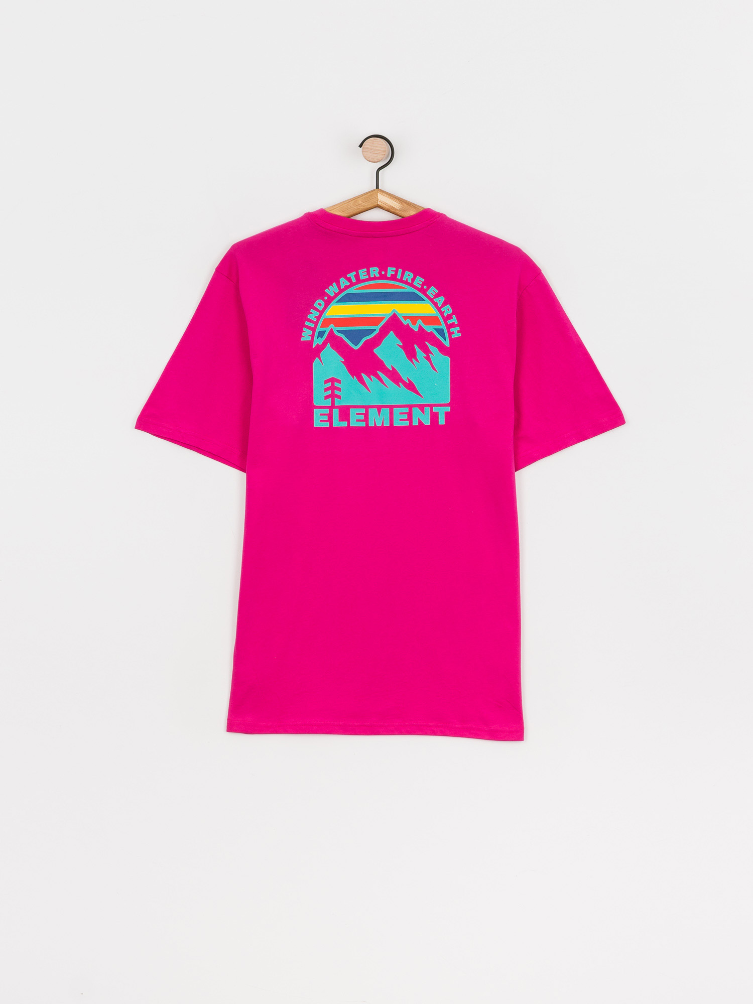 T-shirt Element Foxwood (fushia red)