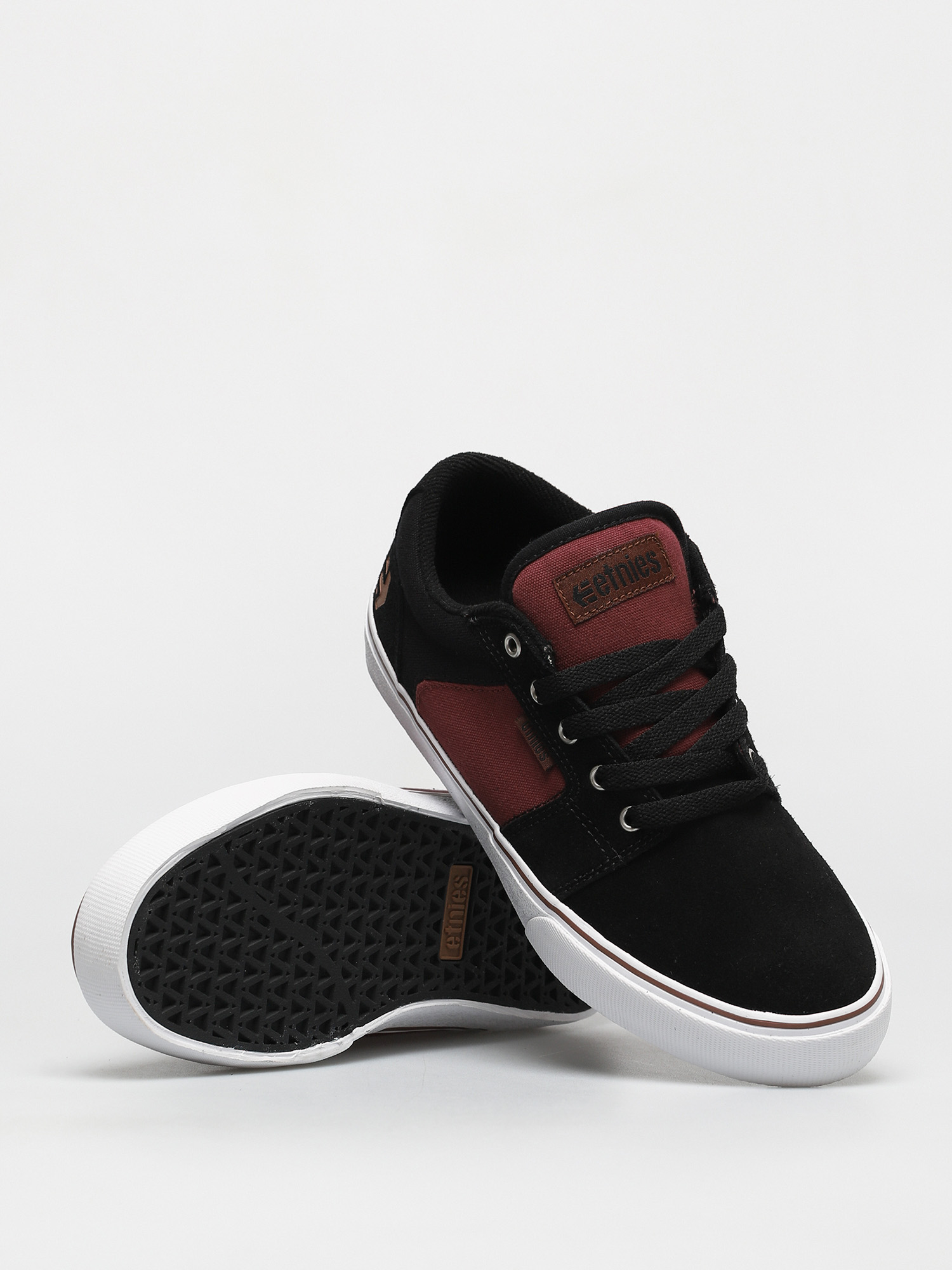 Buty Etnies Barge Ls (black/red/beige)