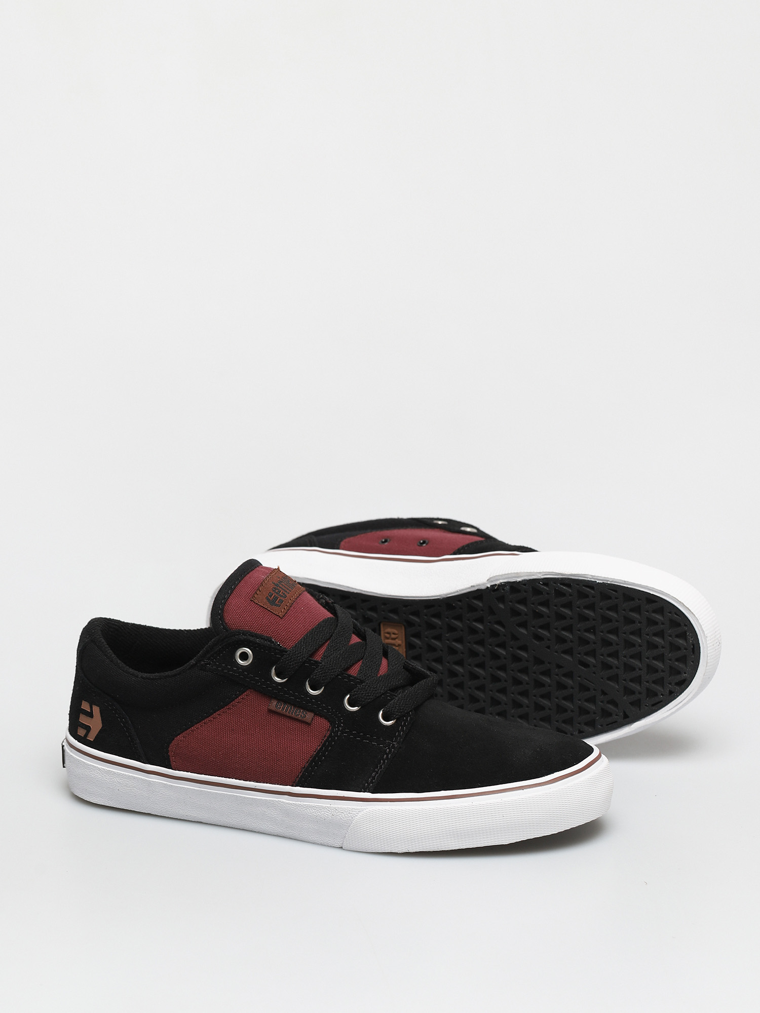 Buty Etnies Barge Ls (black/red/beige)