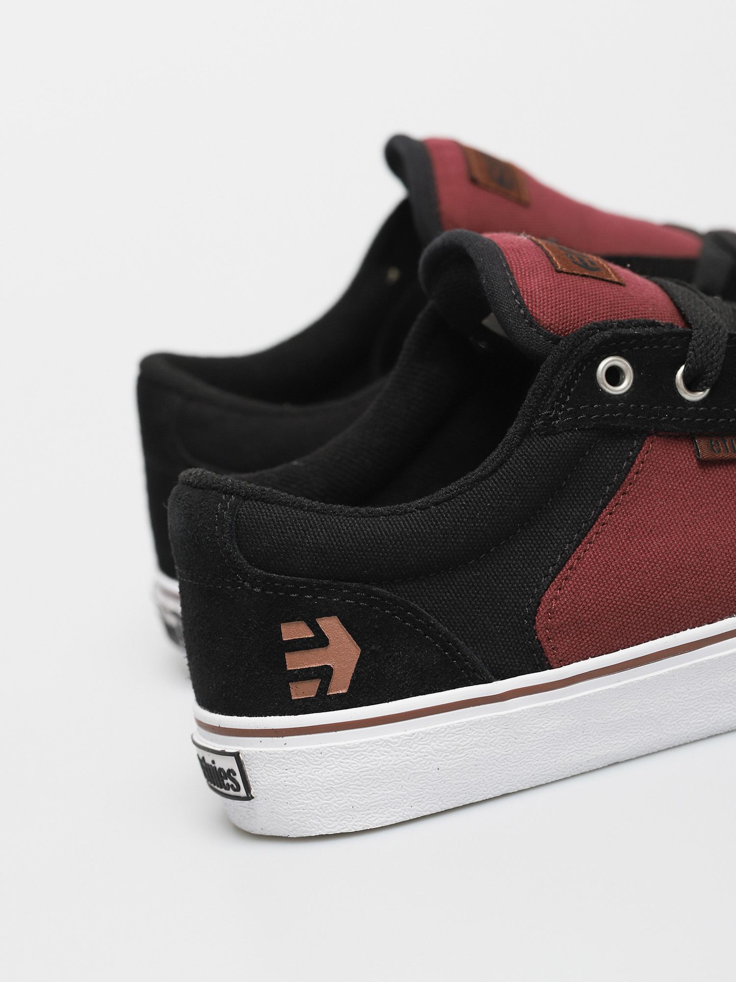 Buty Etnies Barge Ls (black/red/beige)