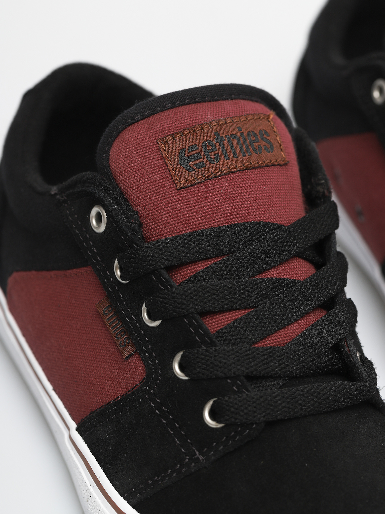 Buty Etnies Barge Ls (black/red/beige)