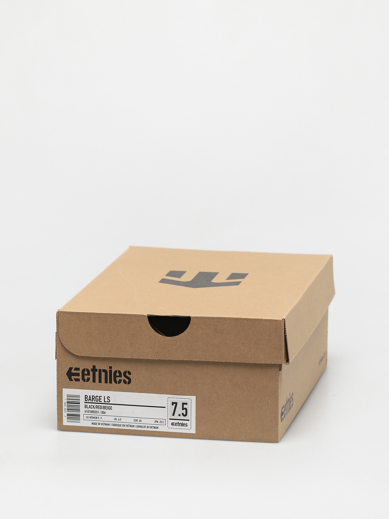 Buty Etnies Barge Ls (black/red/beige)