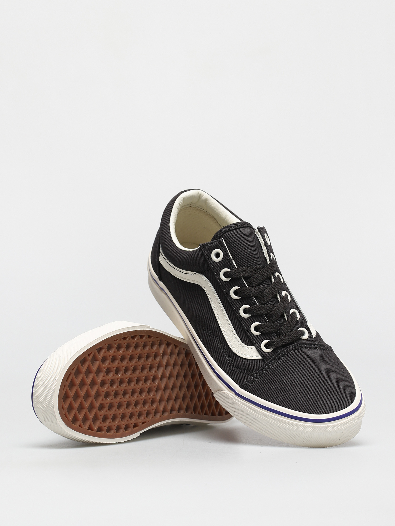 Buty Vans Old Skool (retro cali raven/spectrum blue)