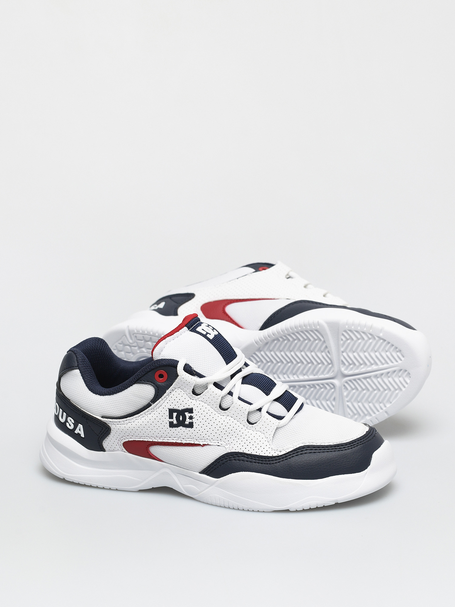 Buty DC Decel Sn (white/red/blue)