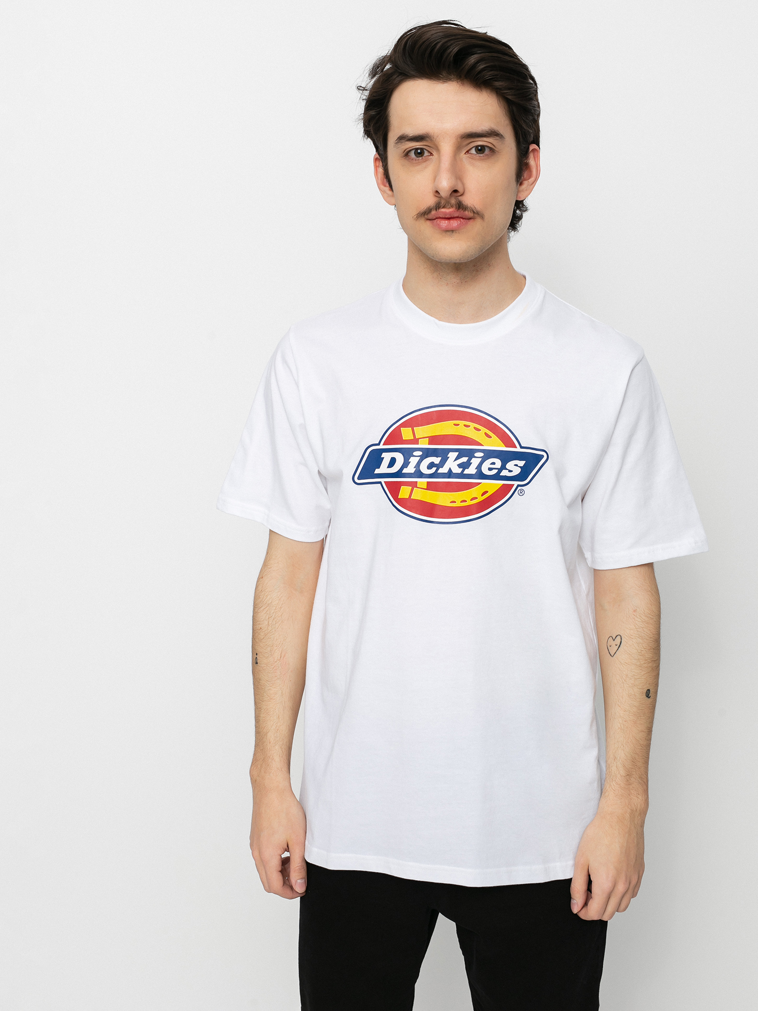 T-shirt Dickies Icon Logo (white)