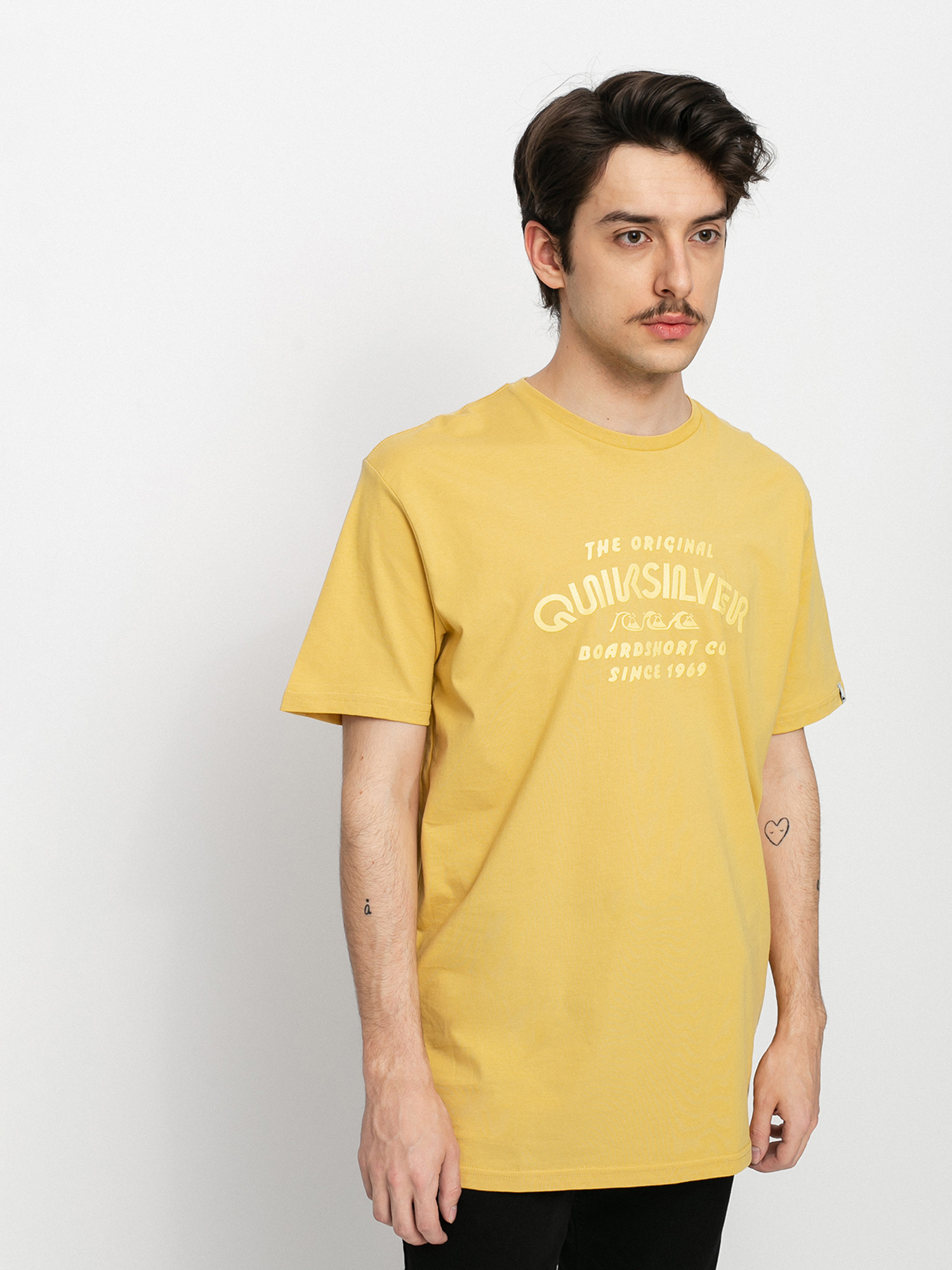 T-shirt Quiksilver Wider Mile (rattan)