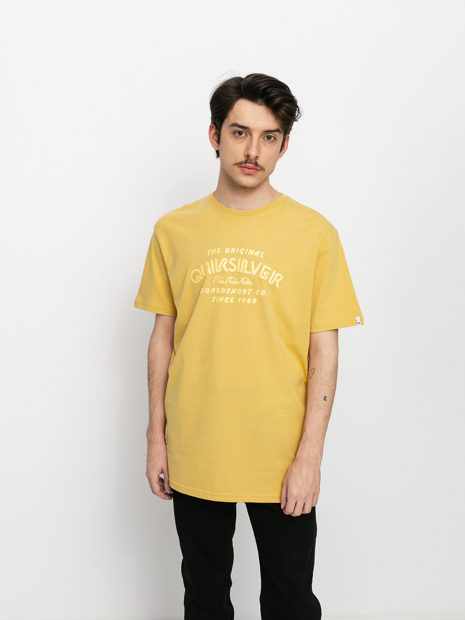 T-shirt Quiksilver Wider Mile (rattan)