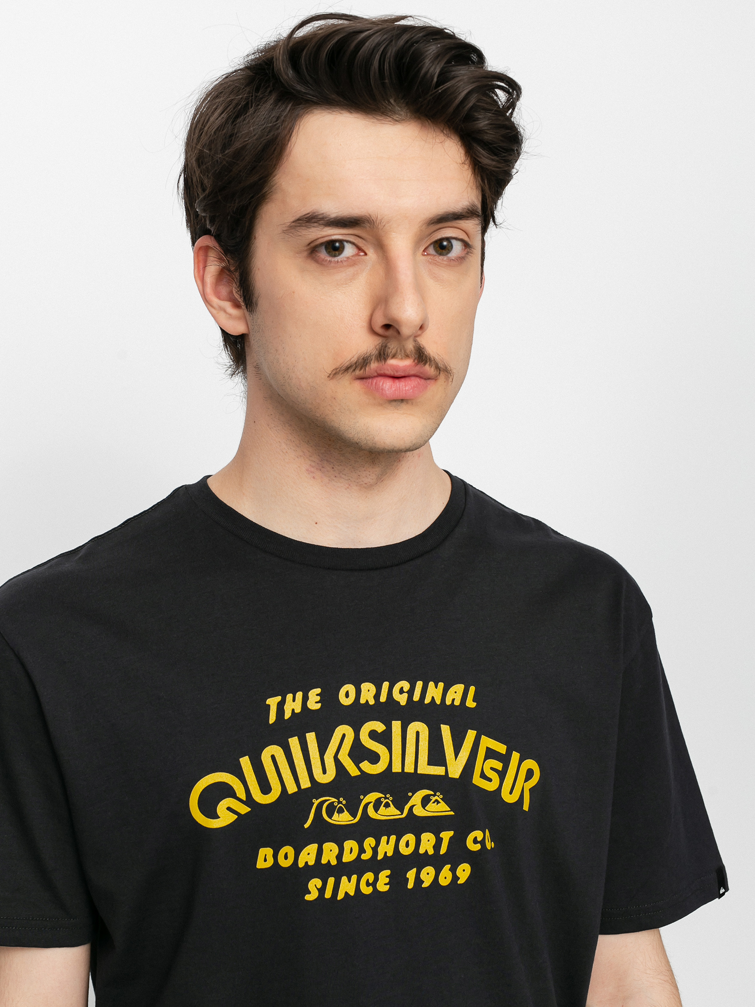 T-shirt Quiksilver Wider Mile (black)