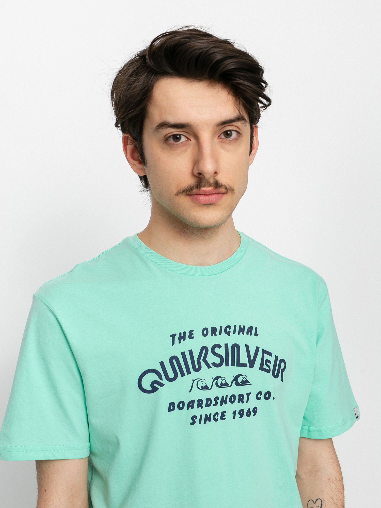 T-shirt Quiksilver Wider Mile (cabbage)