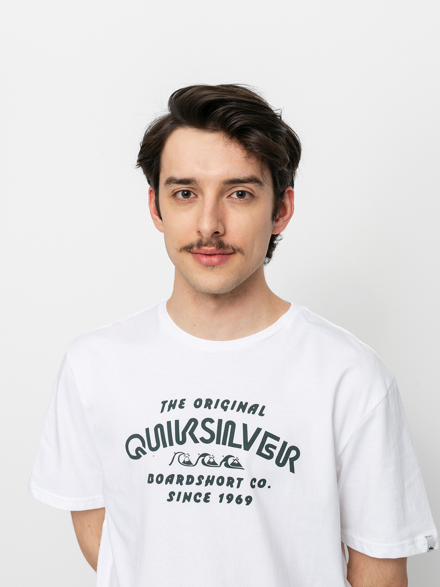 T-shirt Quiksilver Wider Mile (white)